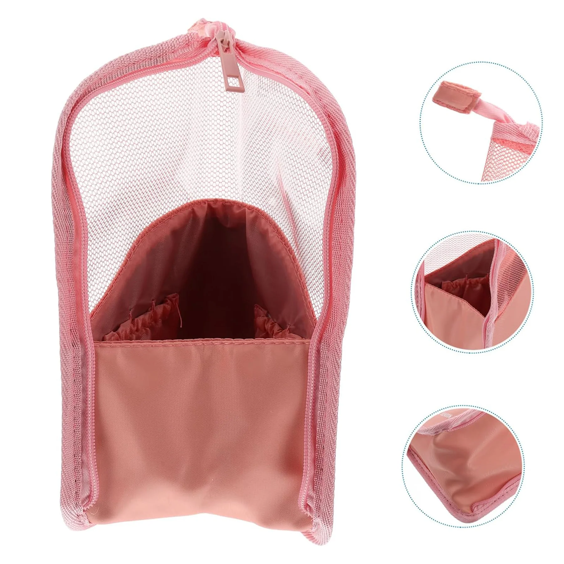 Makeup Brush Travel Case Stand Up