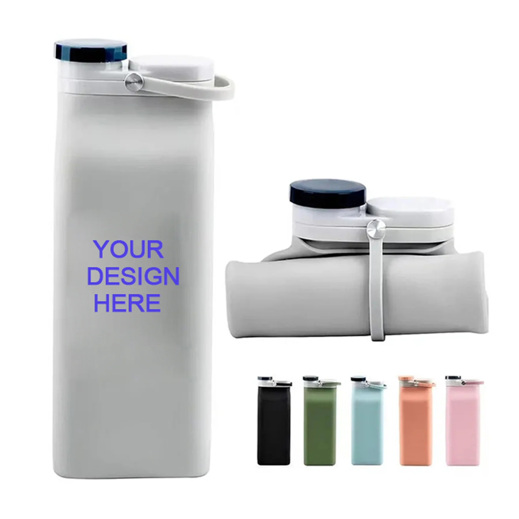 Collapsible Water Bottle 20Oz