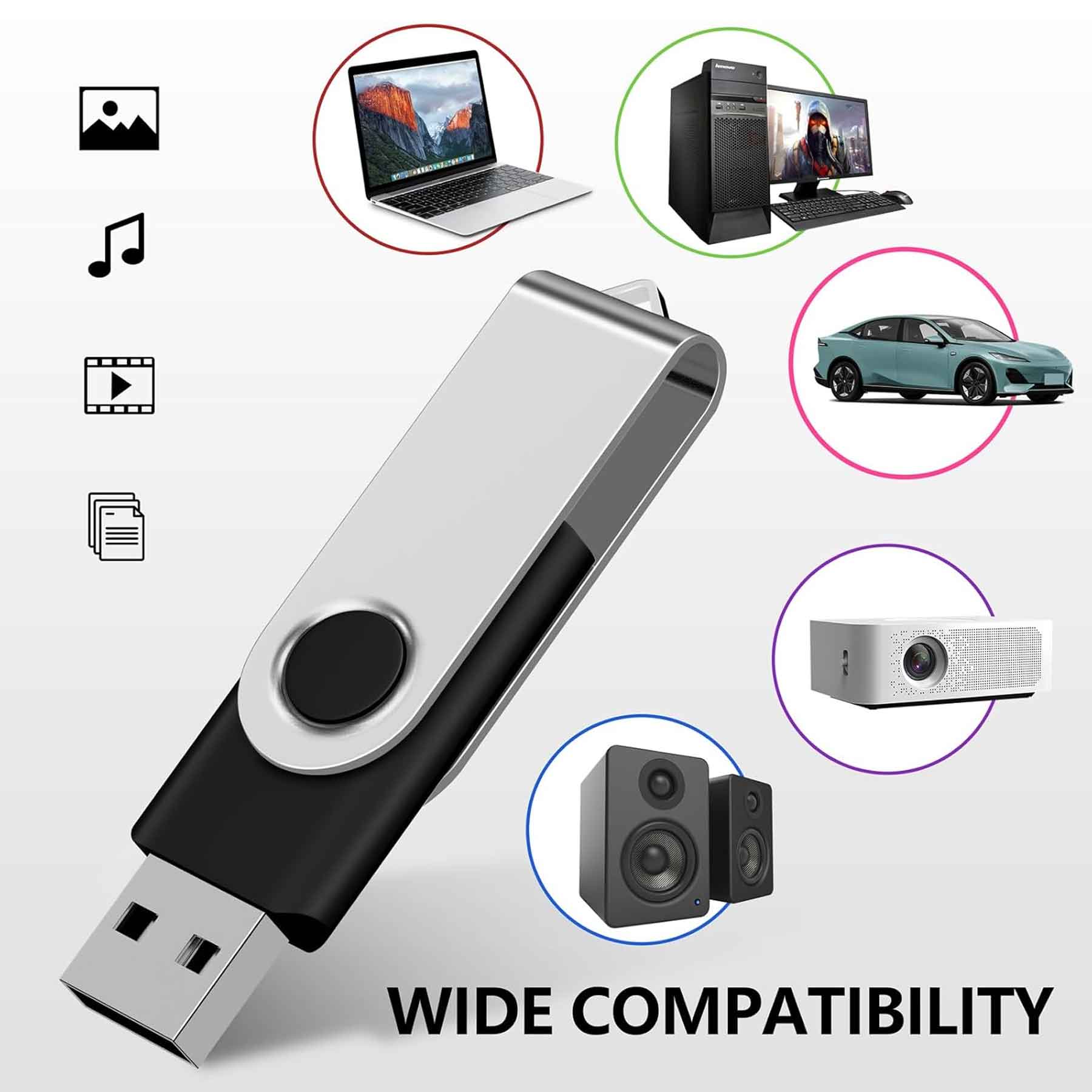 8GB USB  2.0 Flash Drive