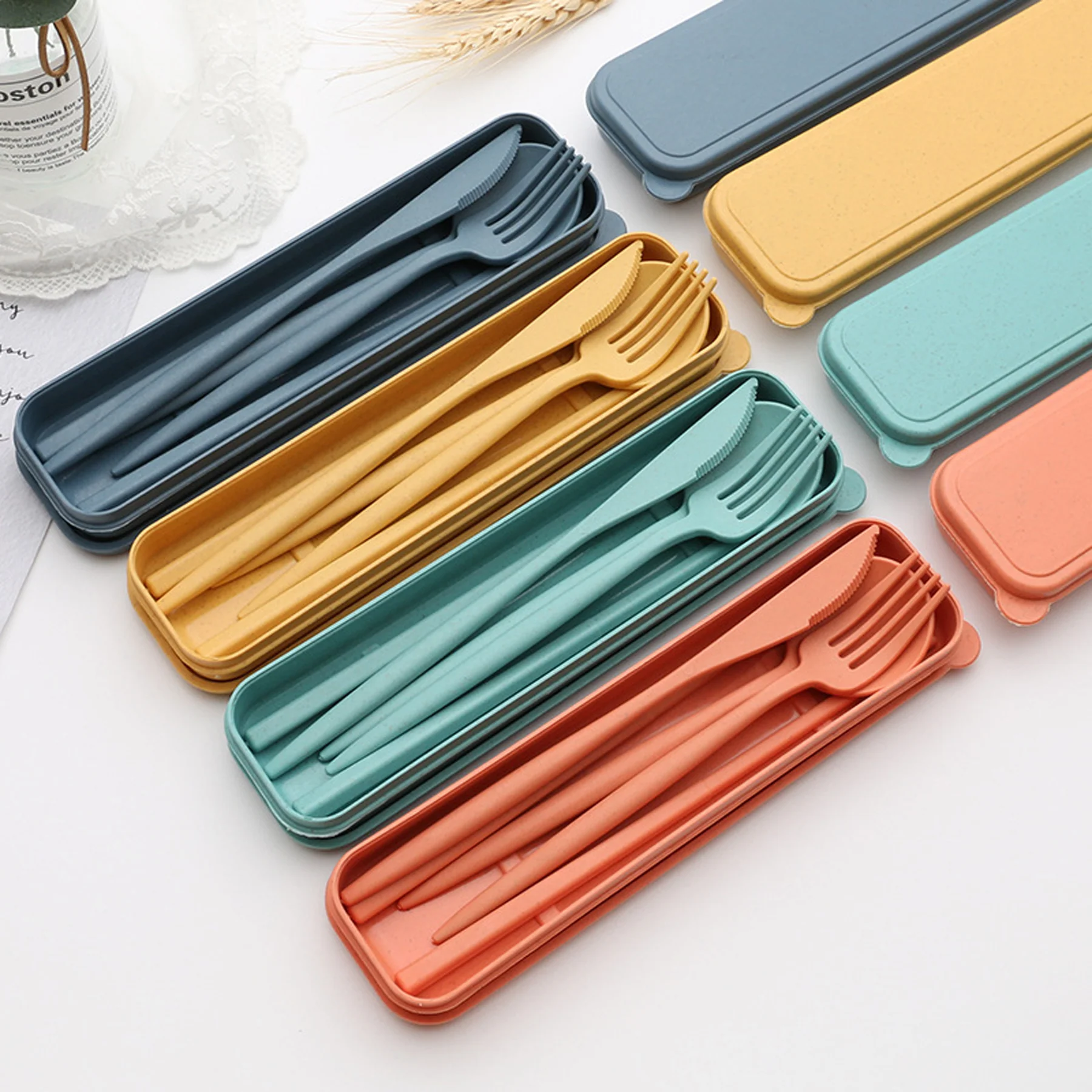 Wheat Straw Dinnerware Set