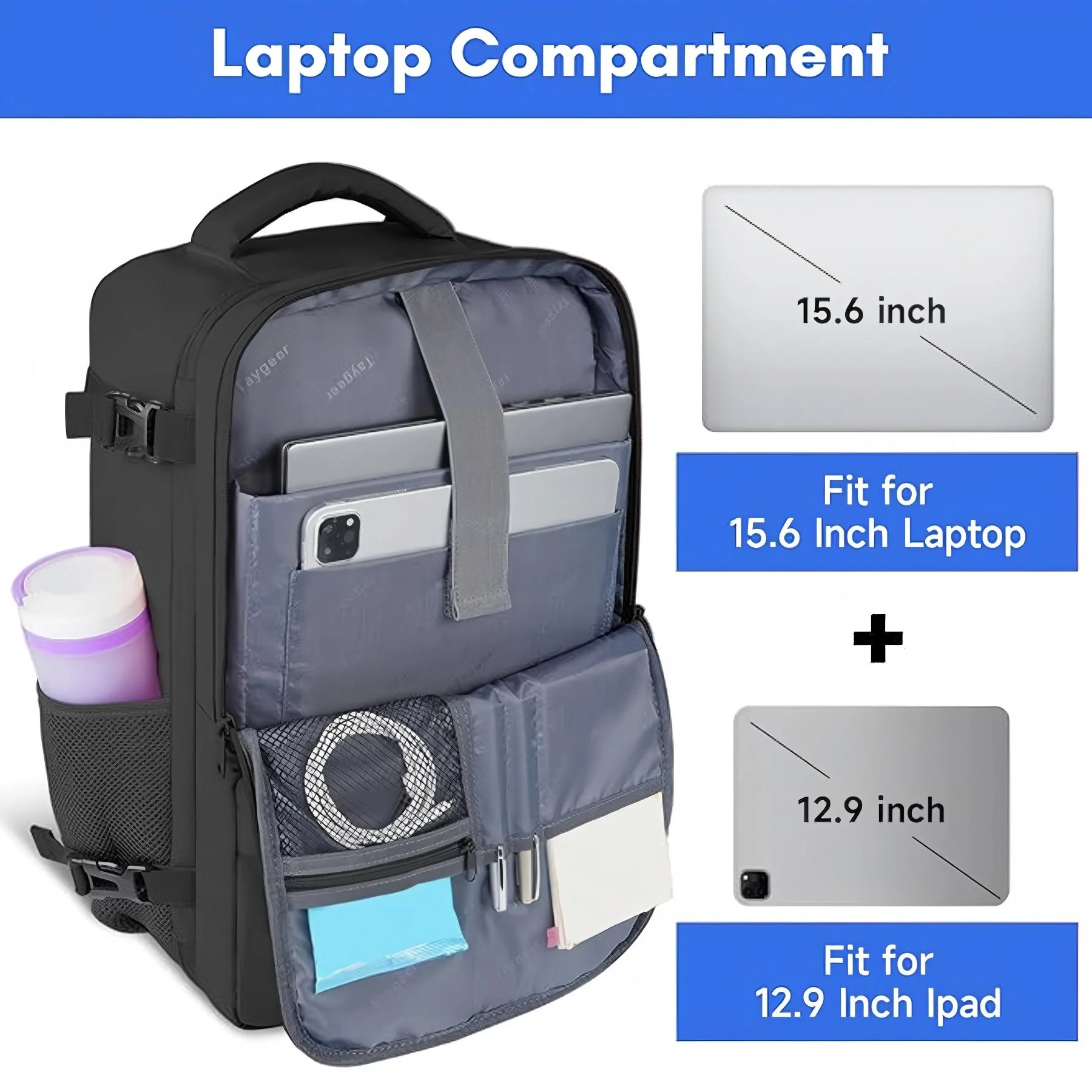 Travel Backpack Usb Charging Port Tsa Laptop Bag