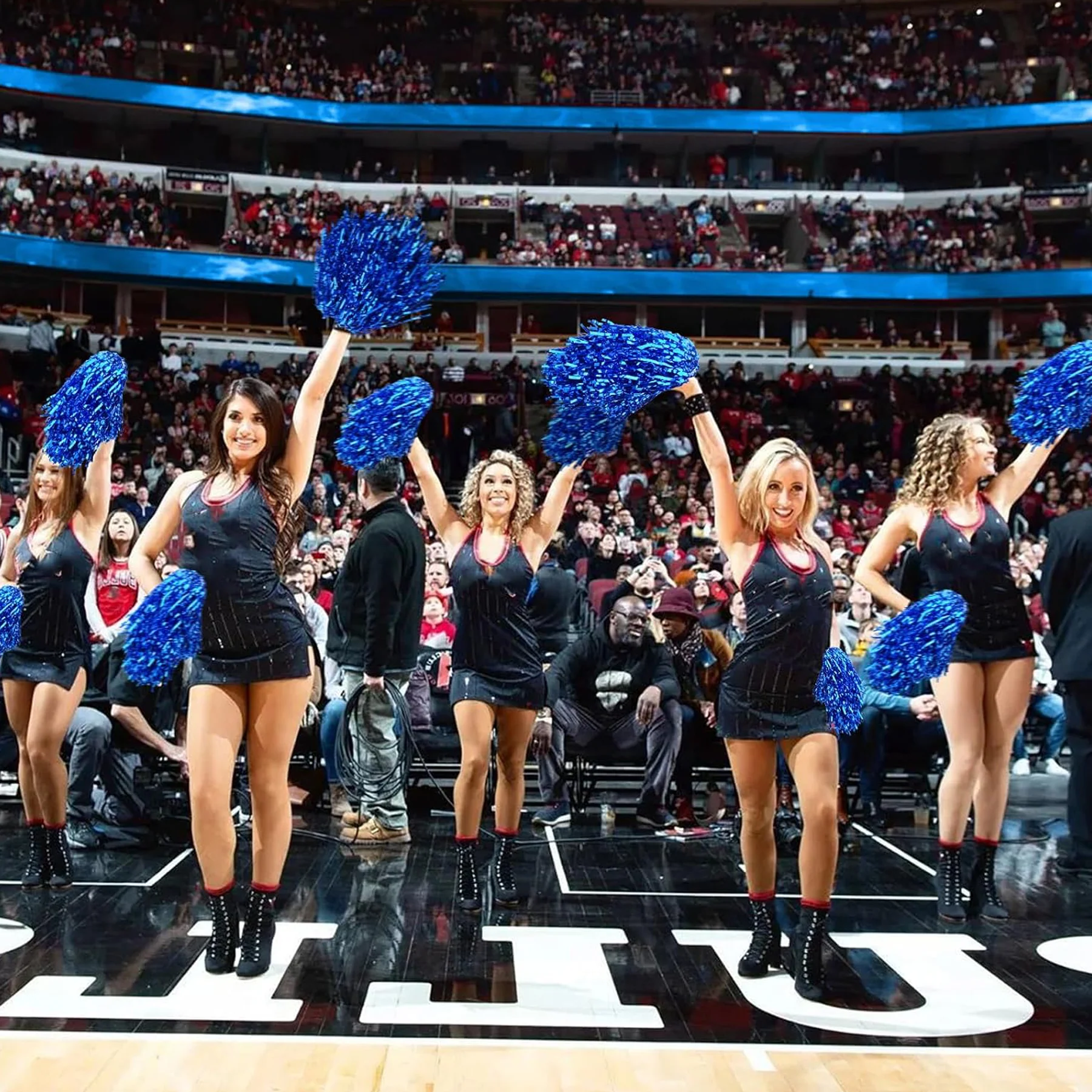 Metal Cheerleading Pom-Poms