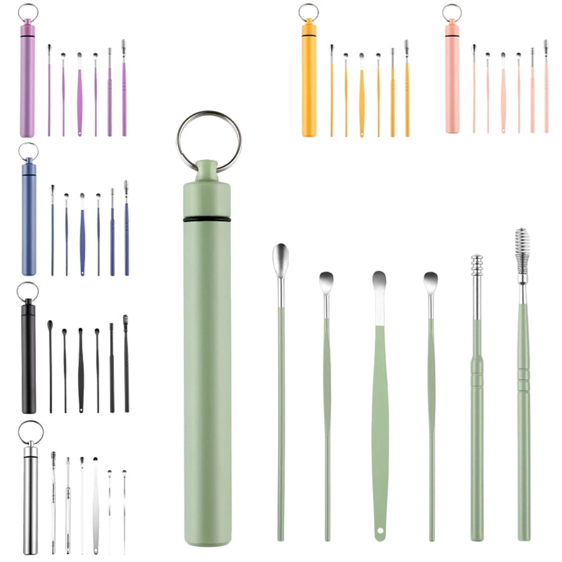 Earwax Removal Kit With Metal Storage Box