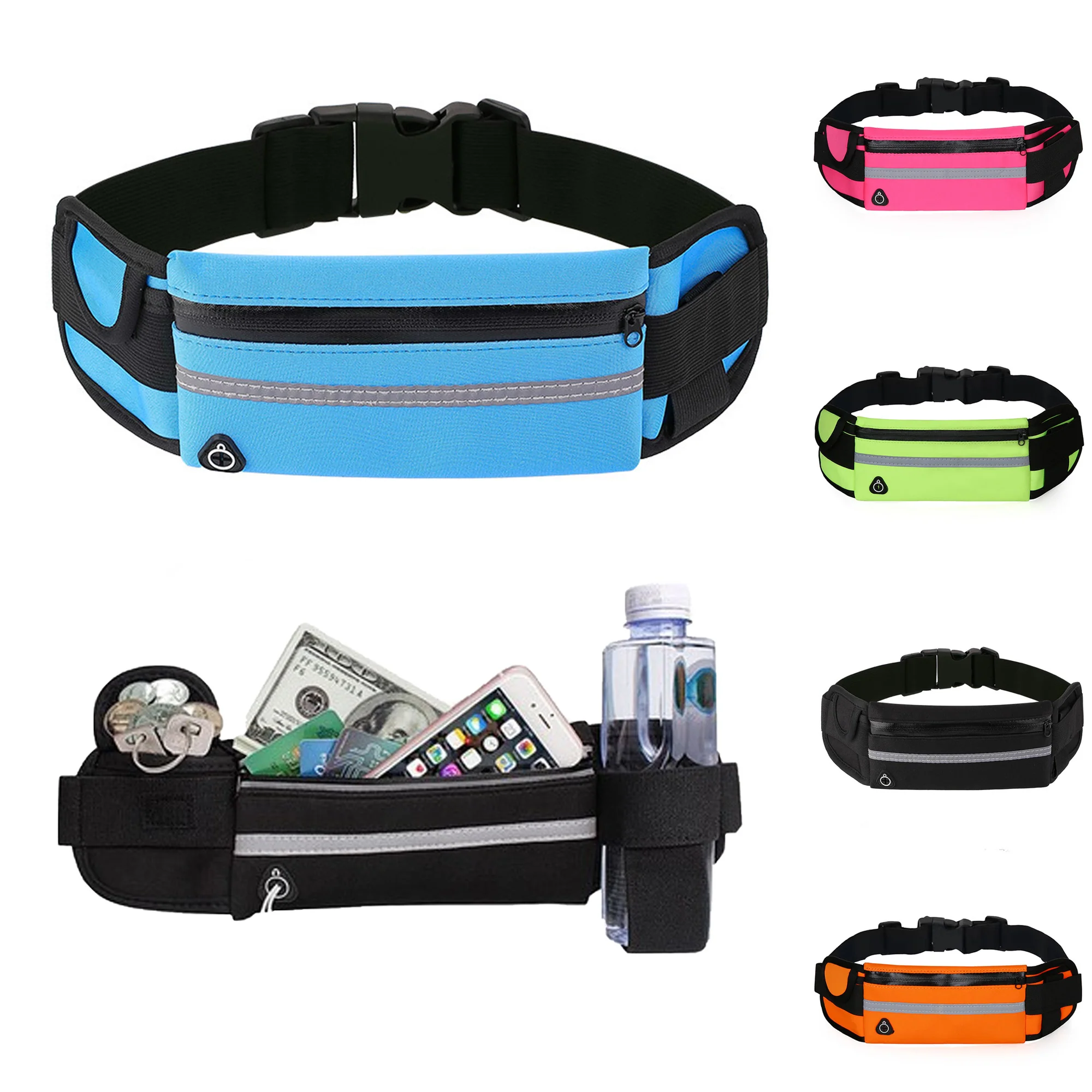 Sports Neoprene Waist Fanny Pack