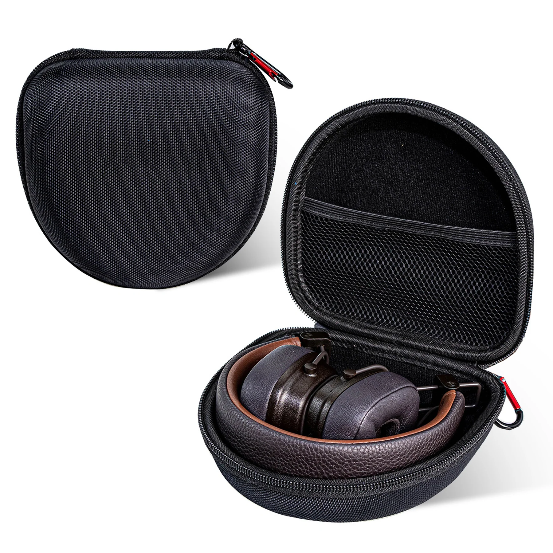 Eva Hard Shell Headphone Case With Carabiner