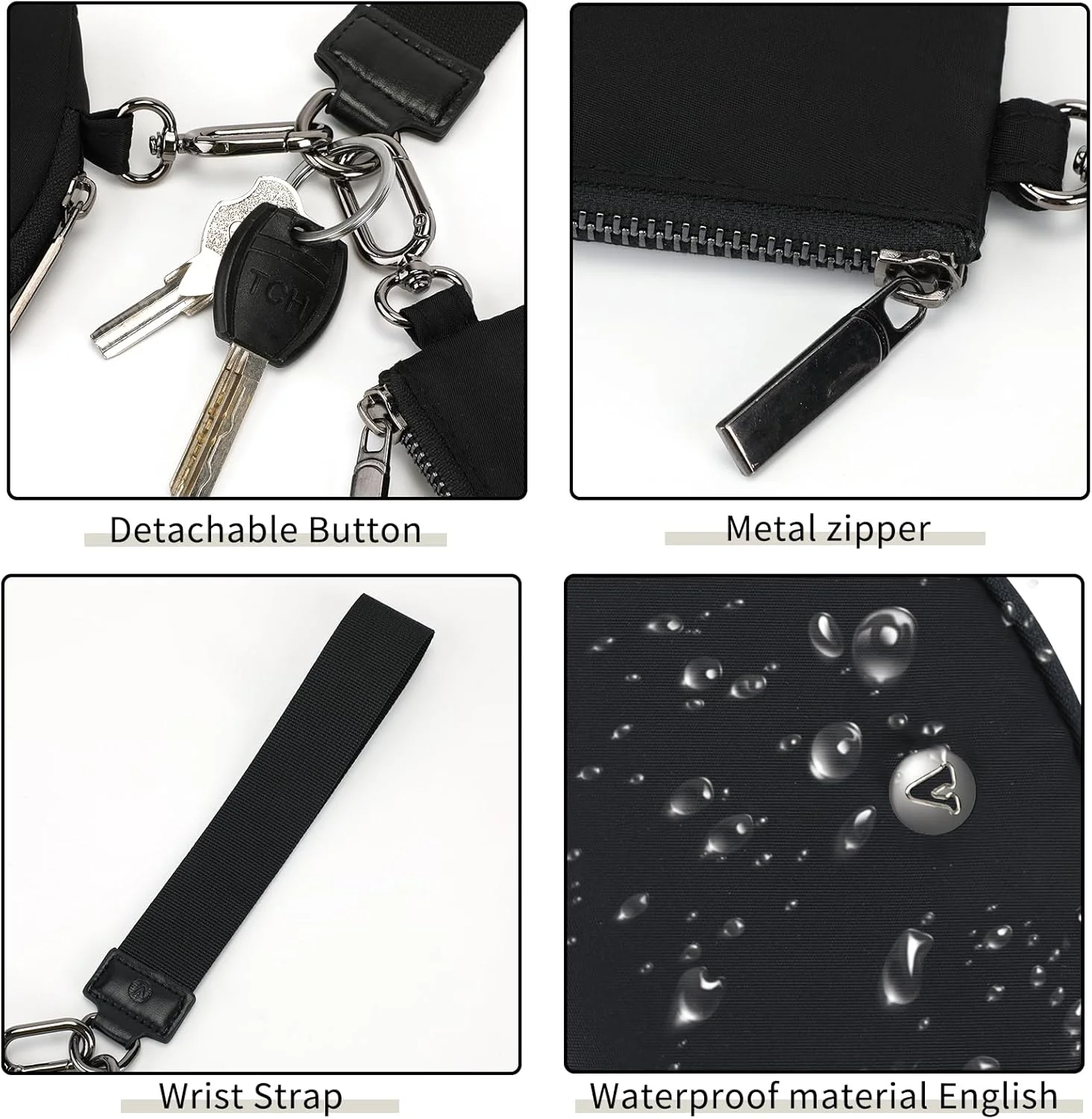 KeyChain Wallet Wristlet Wallets