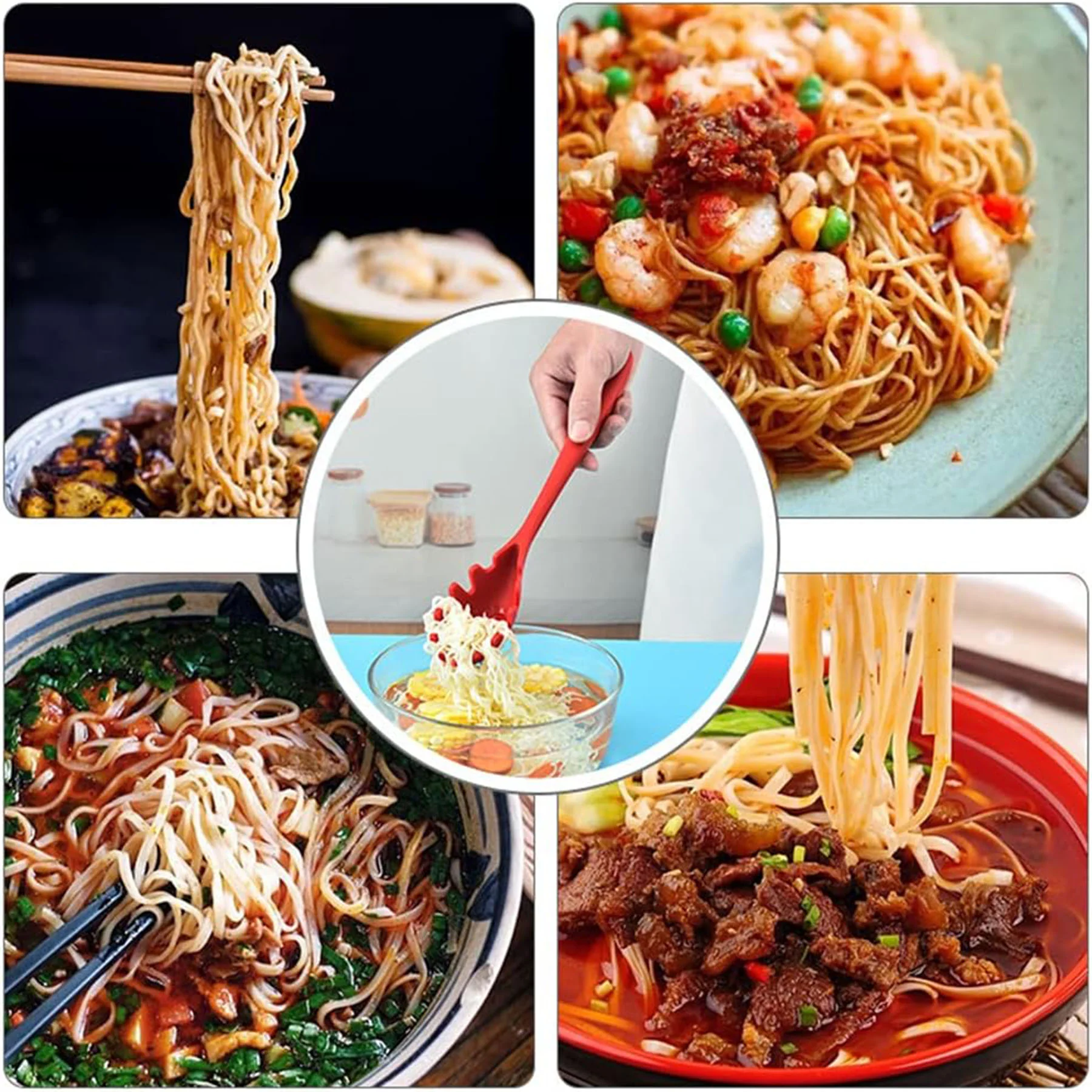 Silicone Pasta Fork