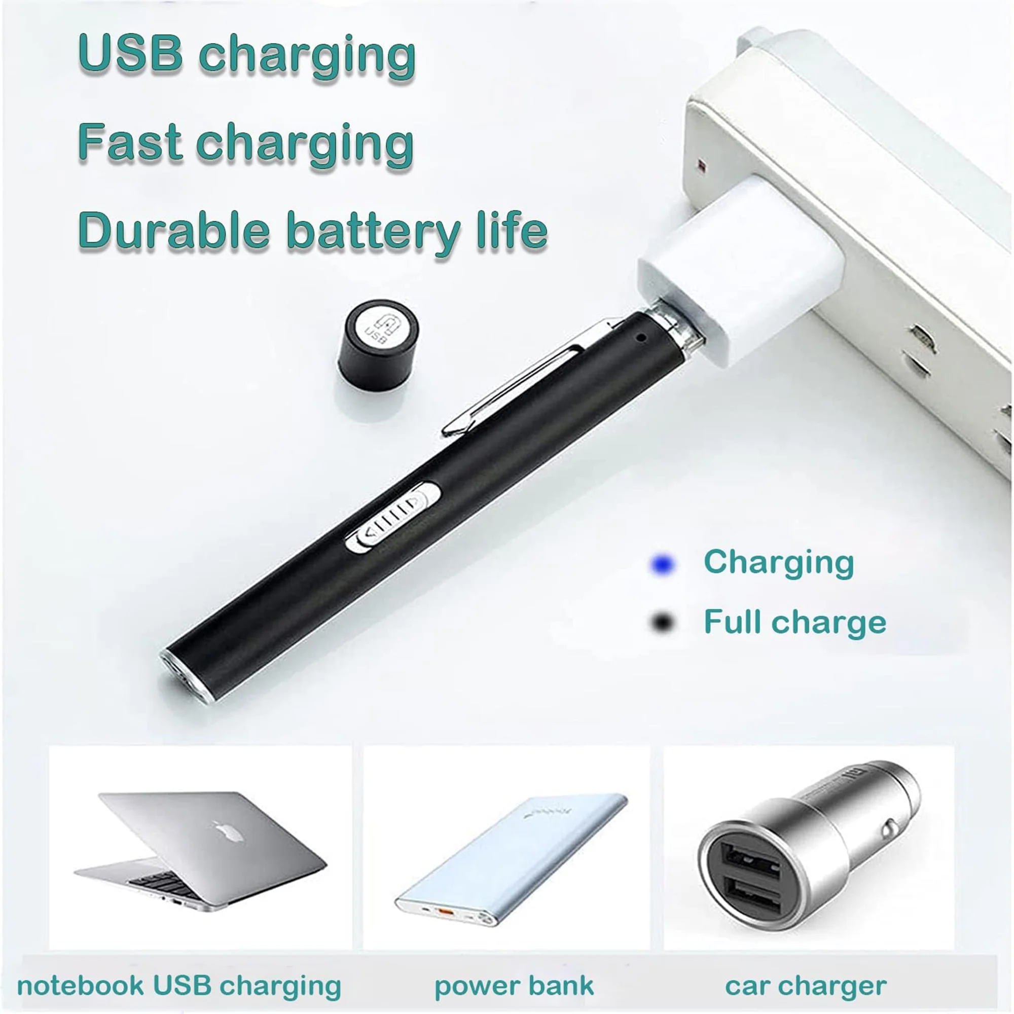 USB Rechargeable Penlight