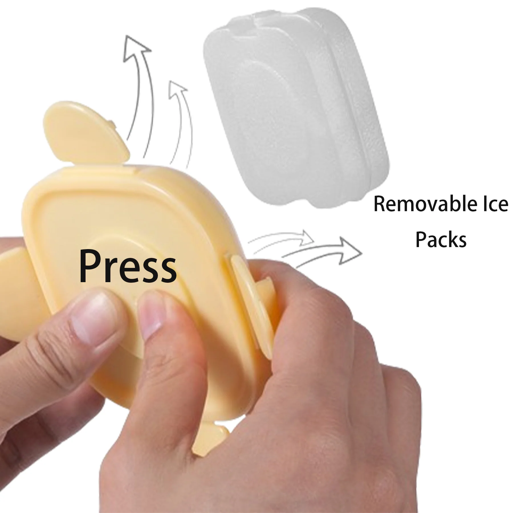 200Ml Baby Food Containers With Removable Ice Packs