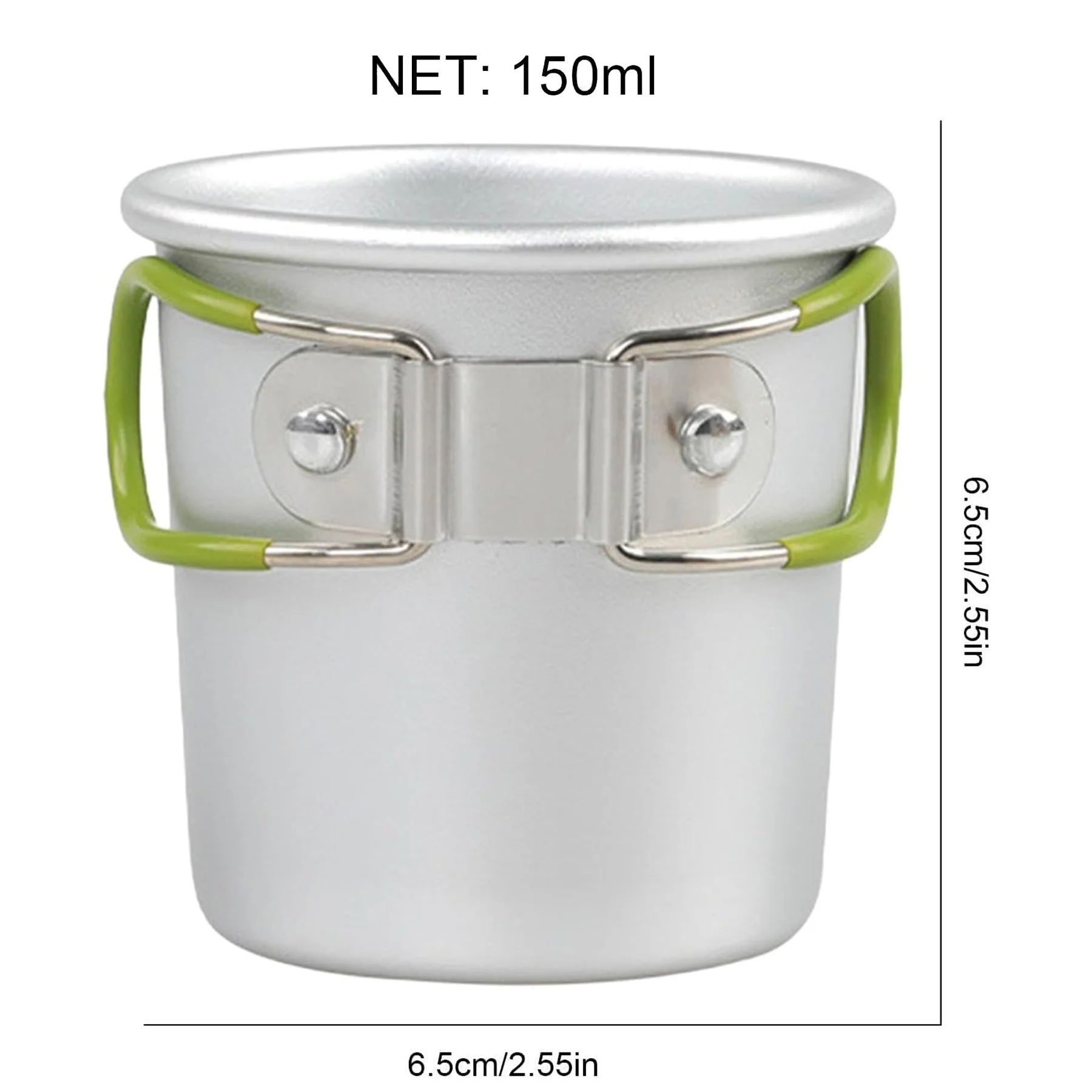 Aluminum Foldable Camping Cup