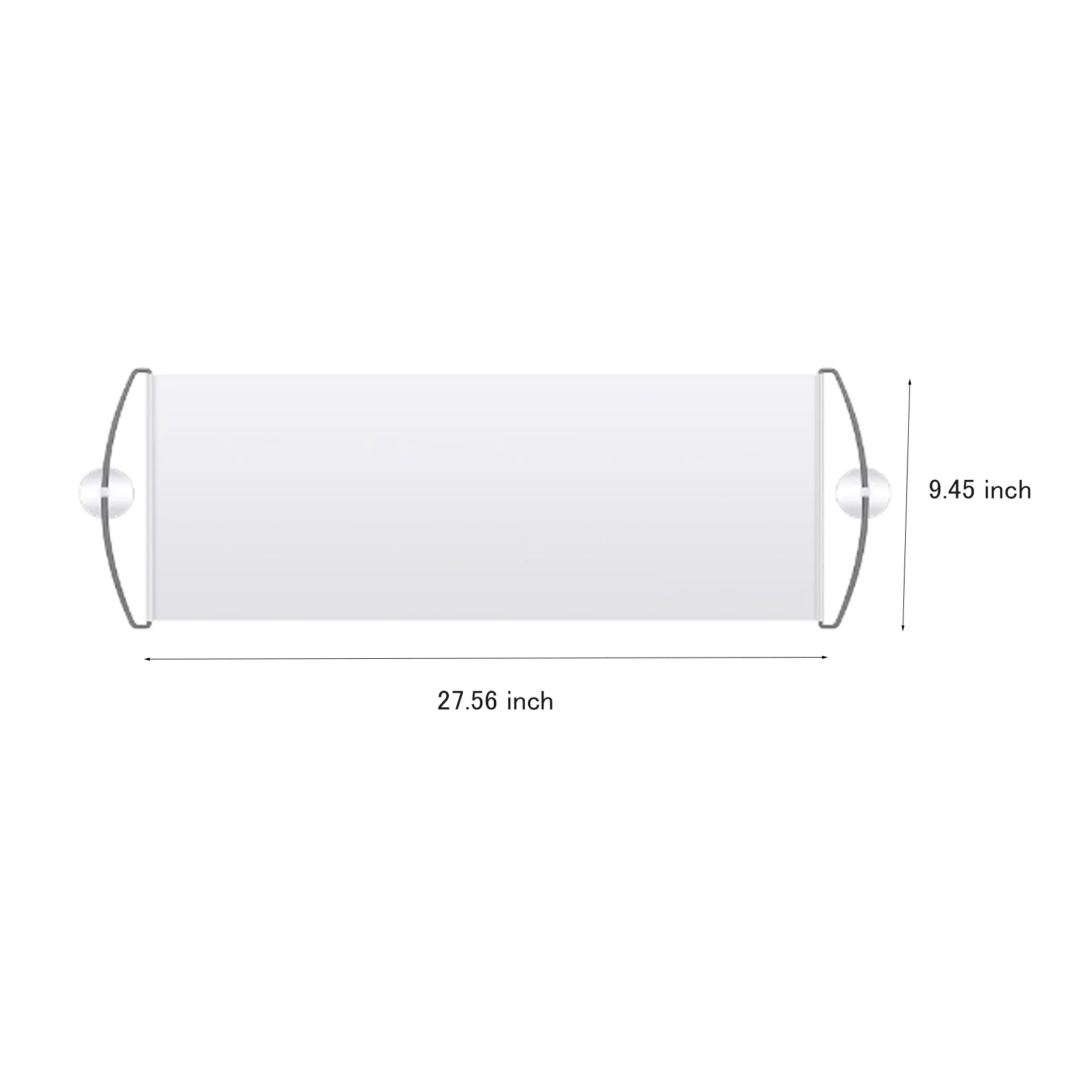 Custom Retractable Hand Held Scrolling Banner