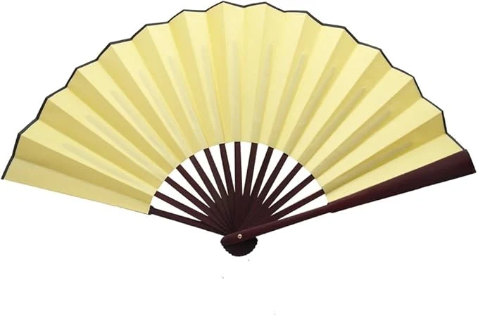 8-Inch Double-Sided Silk Fan