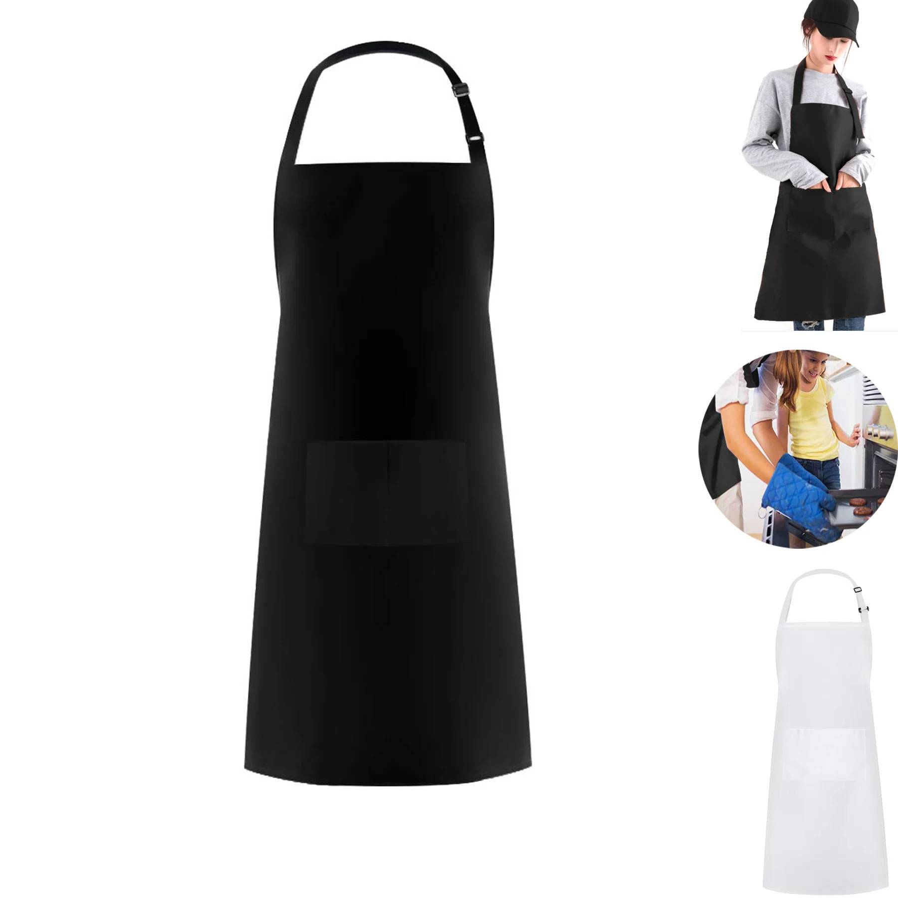 Premium Water-Resistant Bib Apron