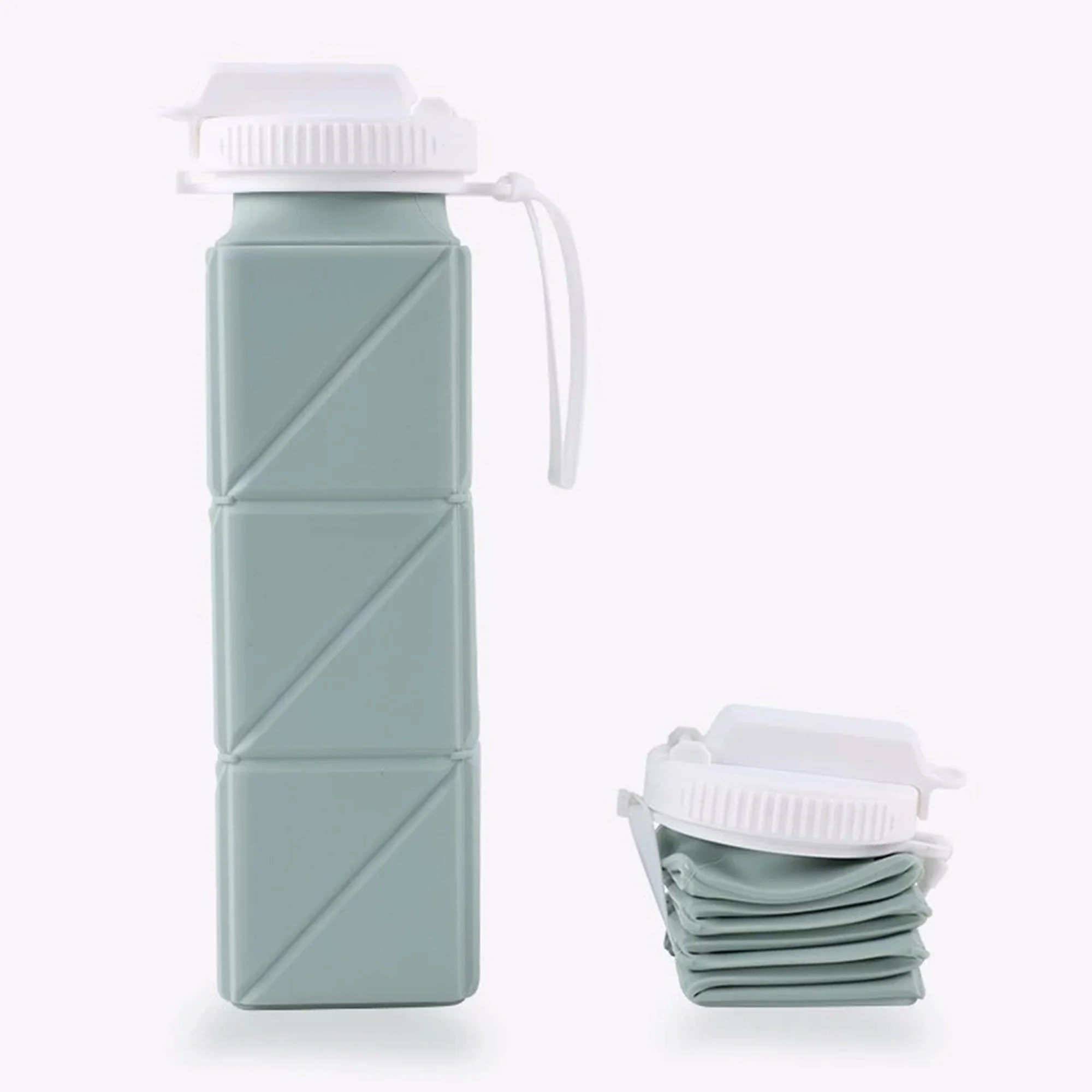 21oz Silicone Collapsible Water Bottle