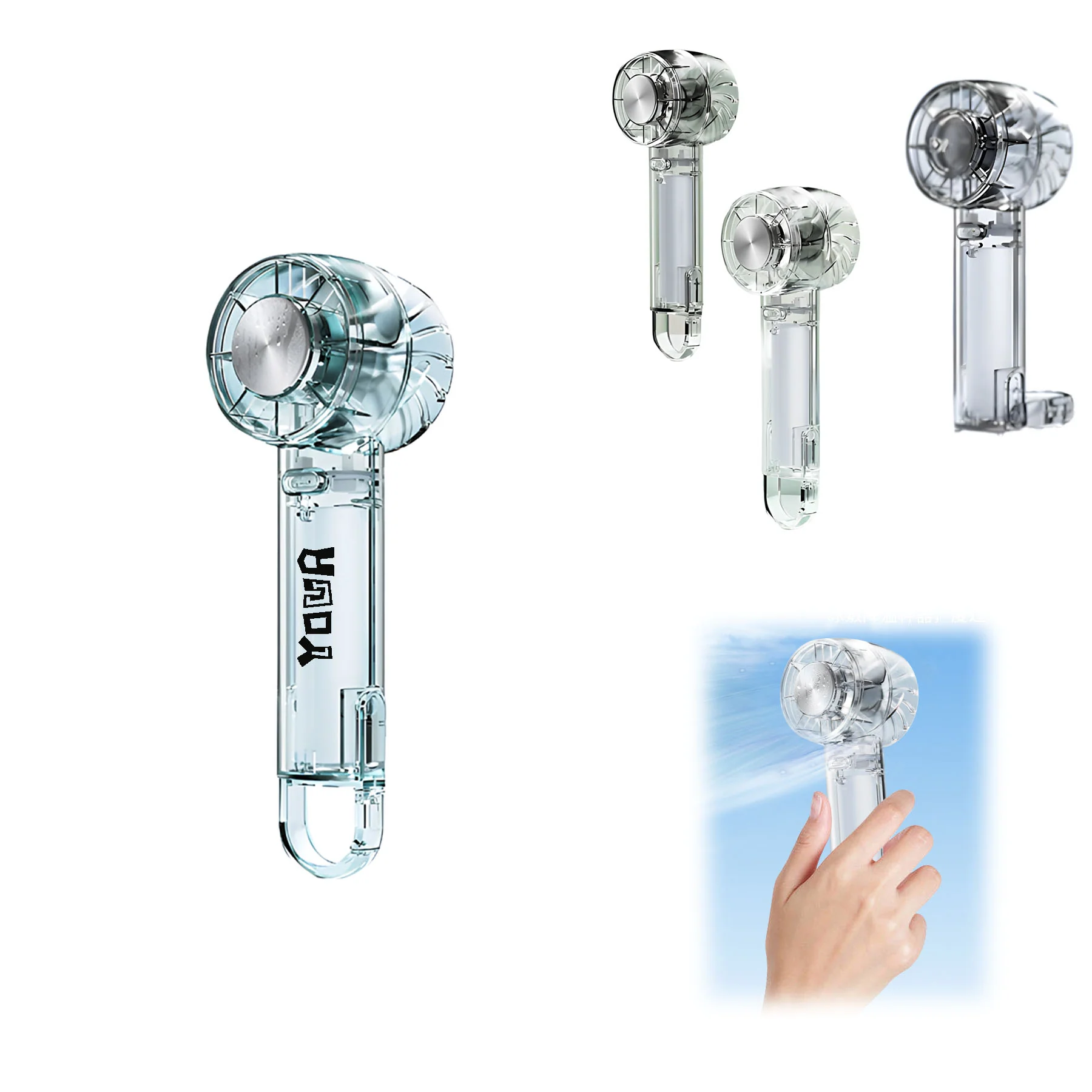 Semiconductor Ice Handheld Fan