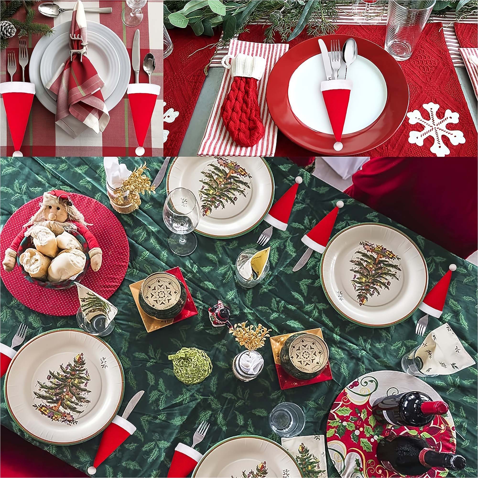 Christmas Decoration Supplies Mini Santa Hat