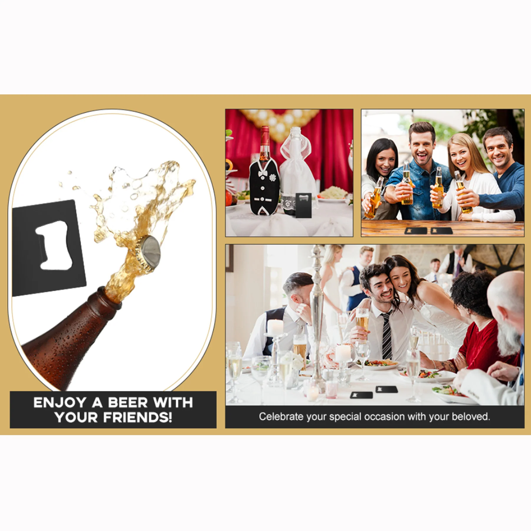 Stainless Steel Bottle Opener