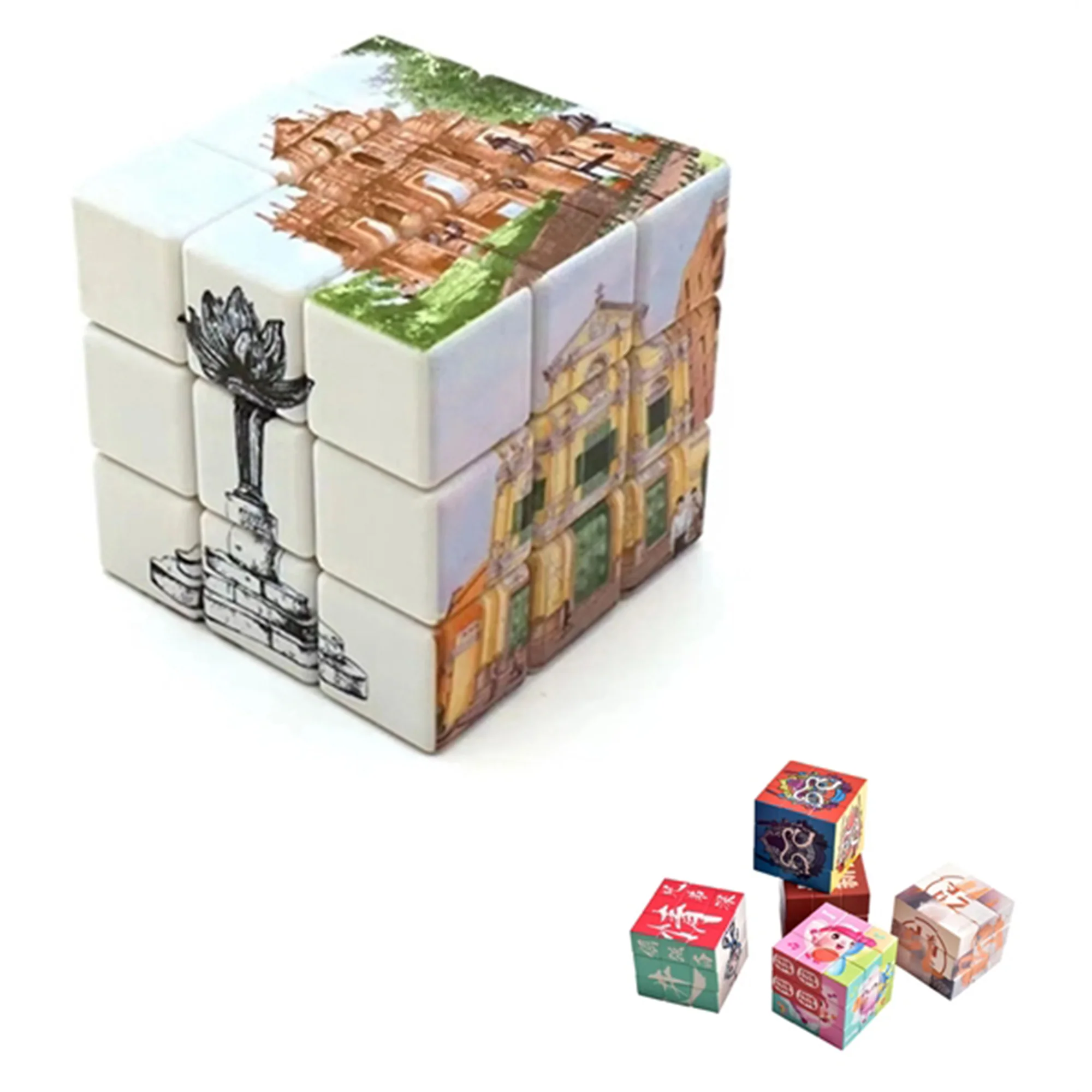 Custom Full Colour Puzzle Cube