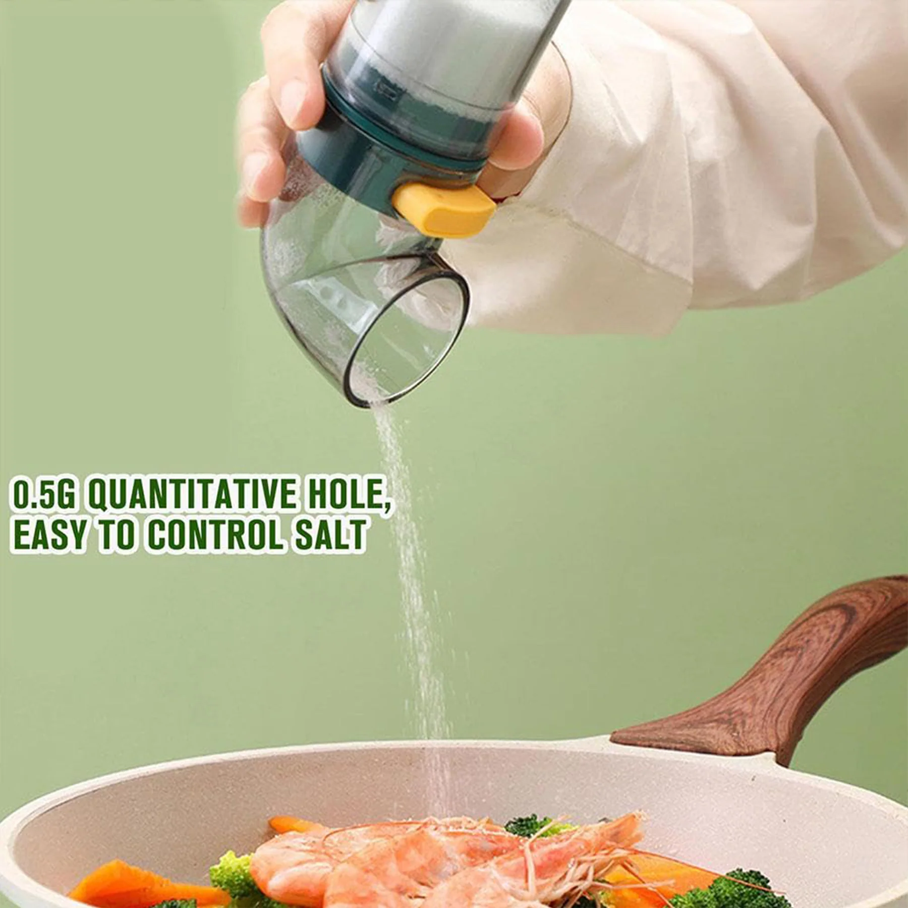 Seasoning Bottle Spice Jars Quantitative Spice Shaker