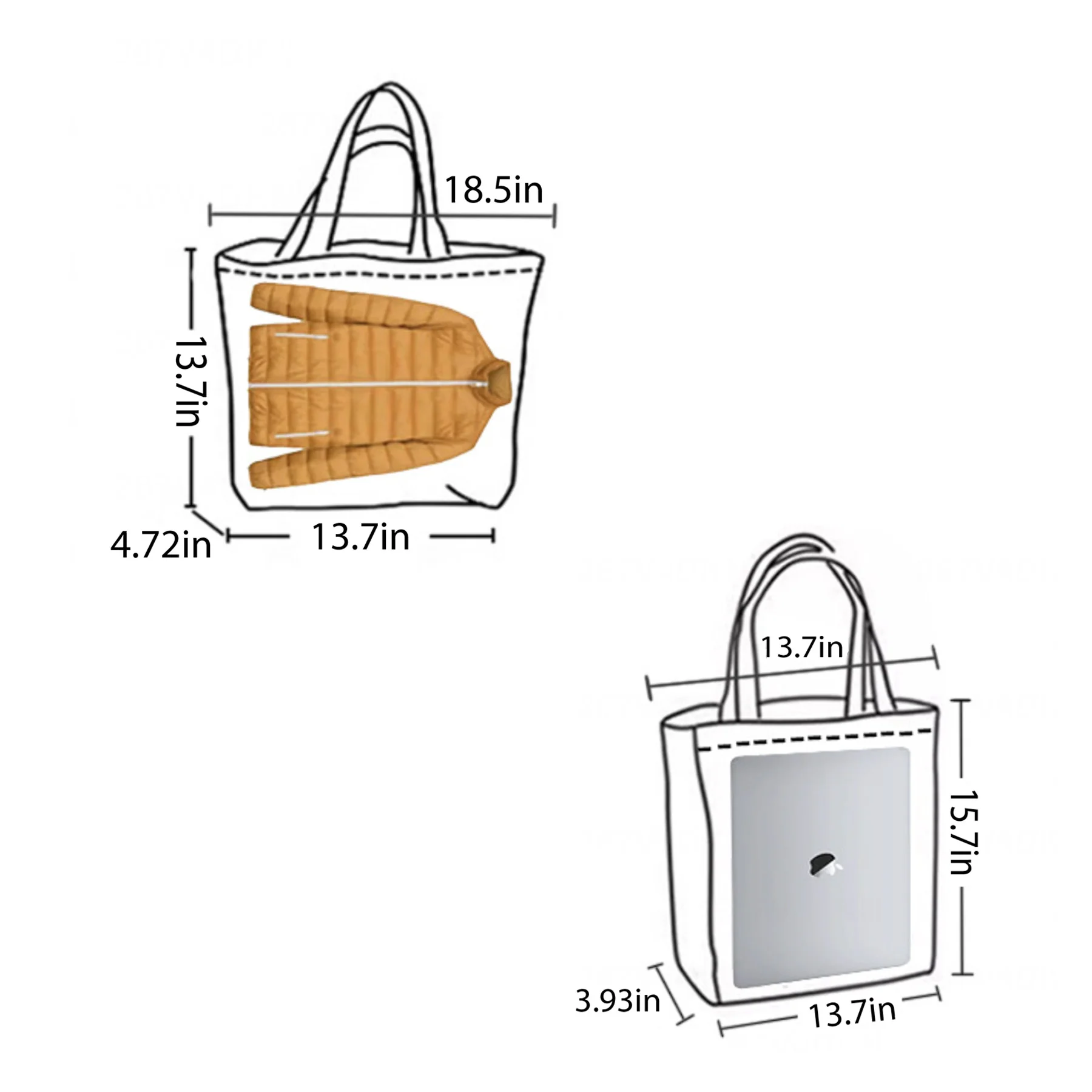 Fully Sublimated Tote Bag