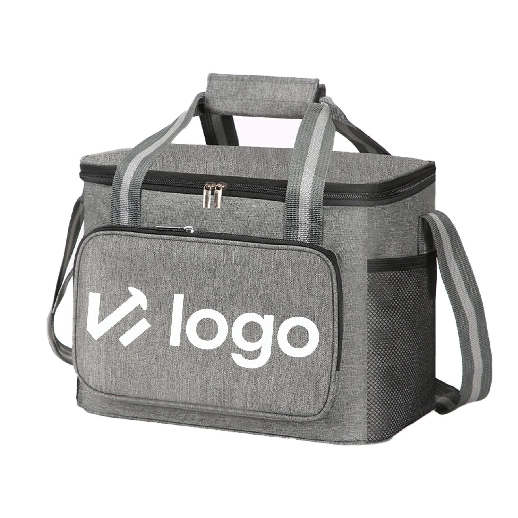 15L Dual-Zipper Cooler Bag