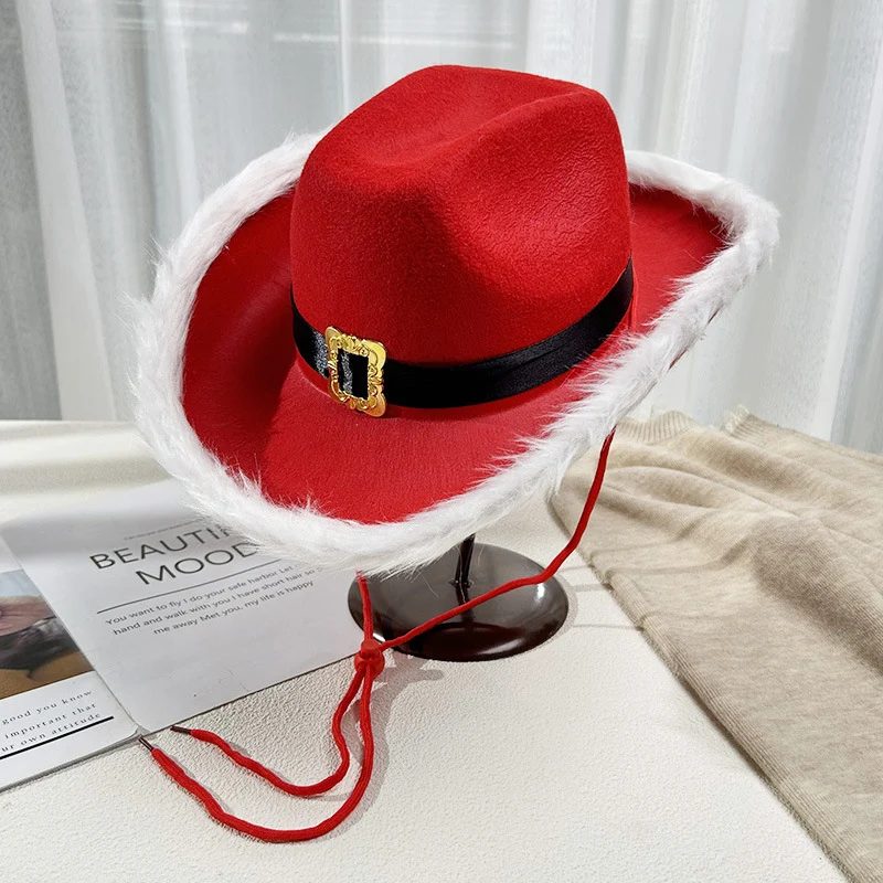 Christmas Cowboy Hat