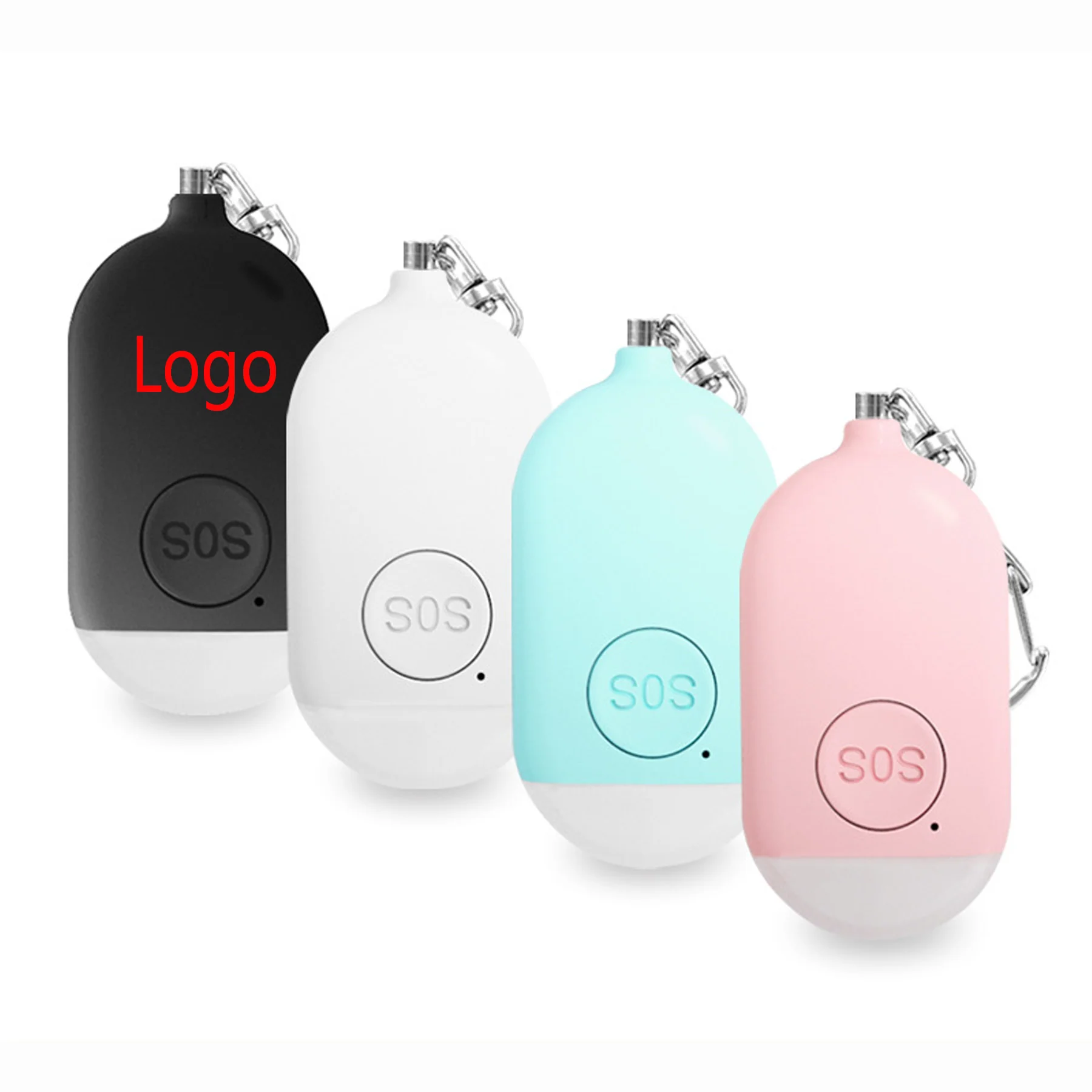 Rechargeable Personal Safety Alarm Flashlight