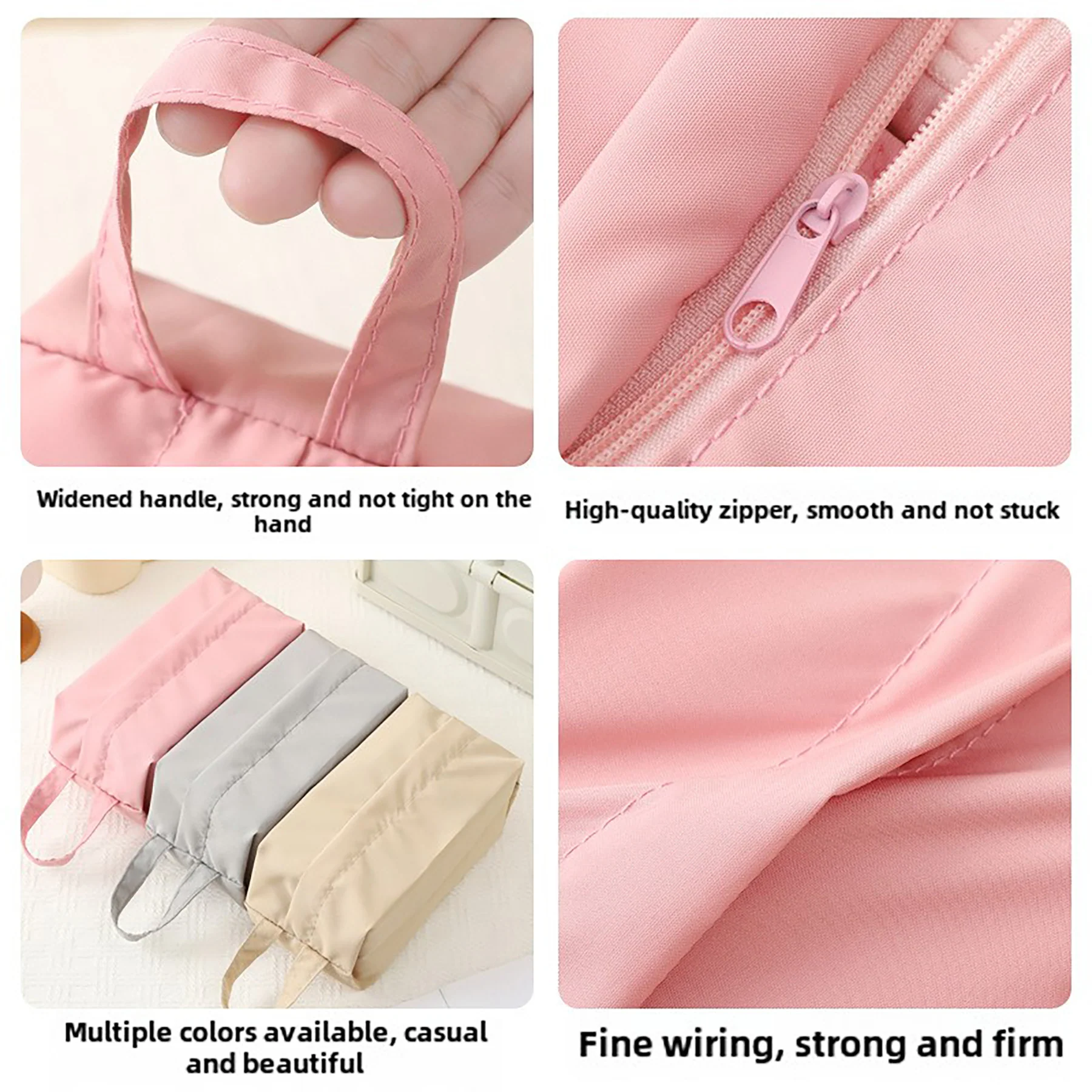 Folding Travel Socks Underwear Organizer Cube Cosmetic Bag