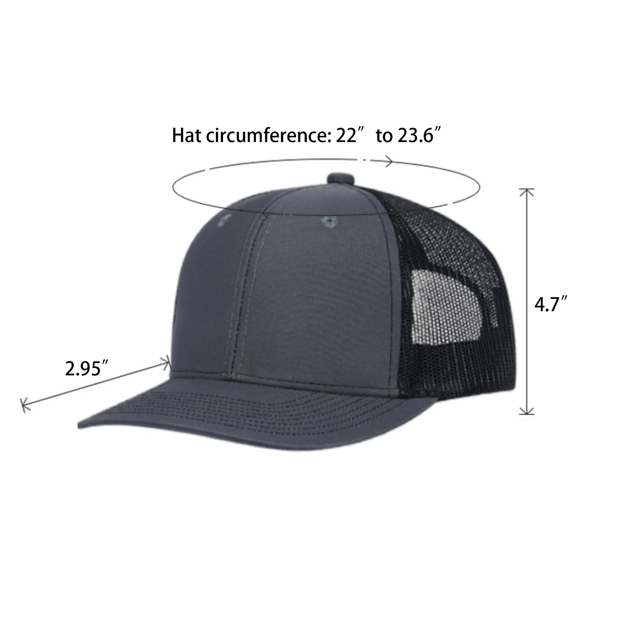 Six Panel Snapback Trucker Cap