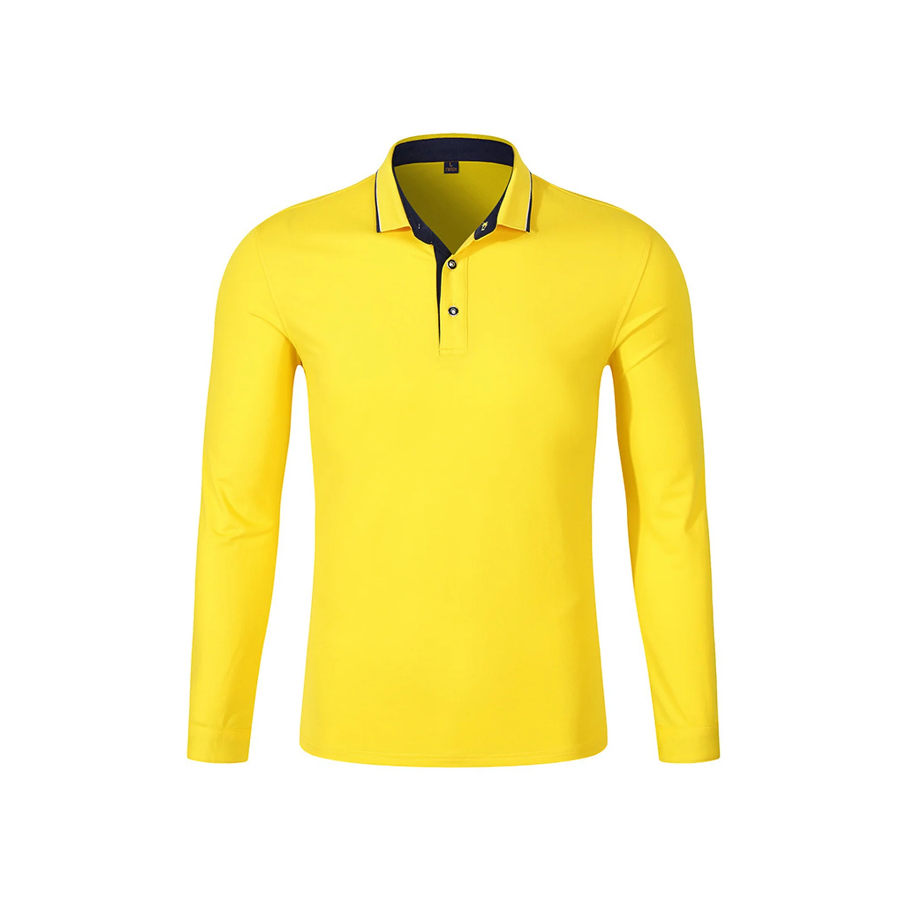Wicking Golf Long Sleeve Polo Shirt