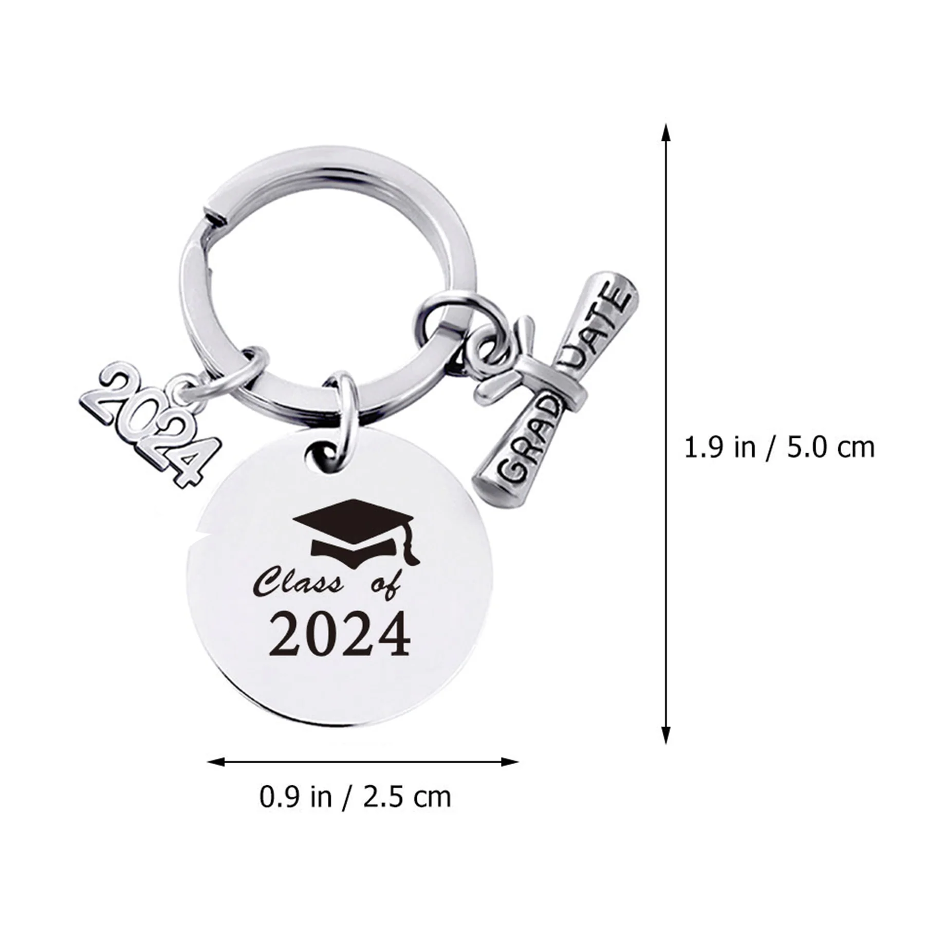 Metal Keychain Memorial Decoration