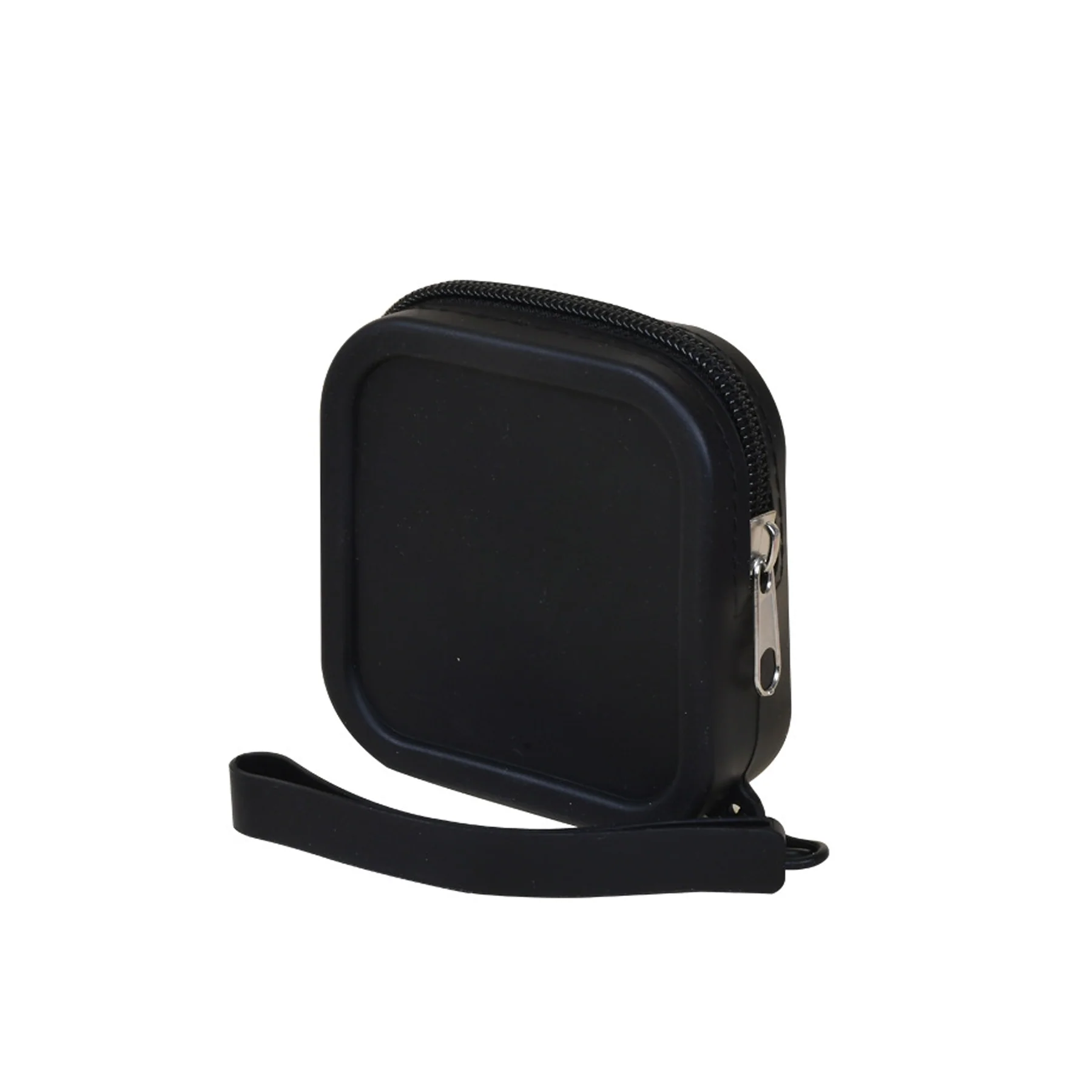 Square Zippered Silicone Coin Purse