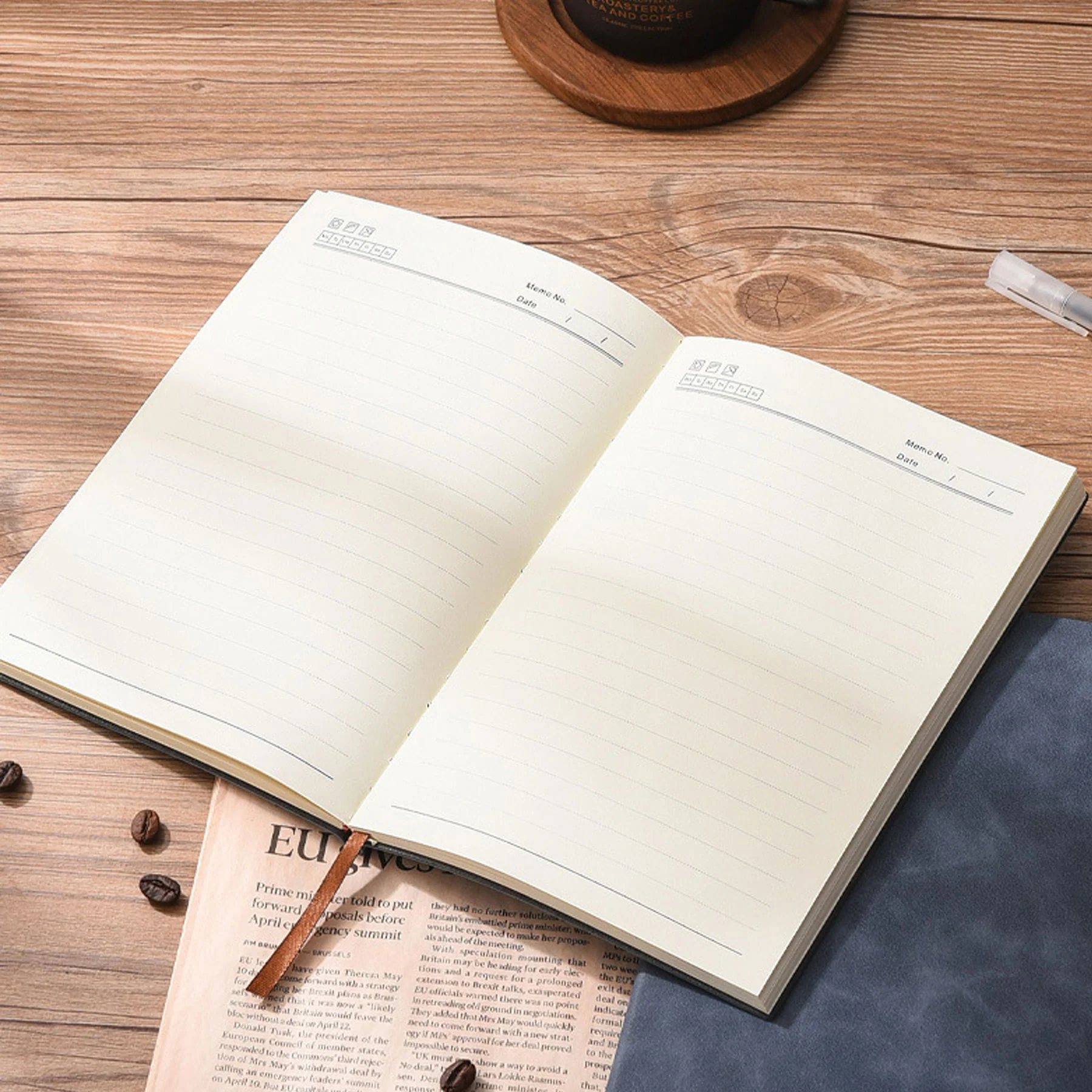 A5 Imitation Sheepskin Notebook