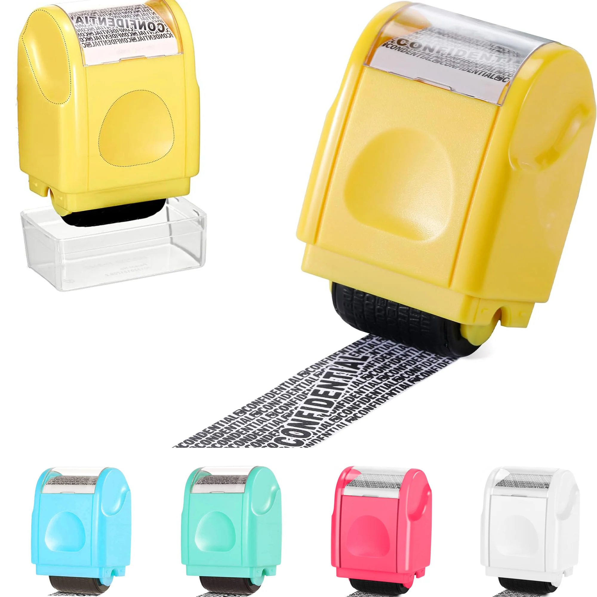 Security Identity Protection Confidential Roller Stamp