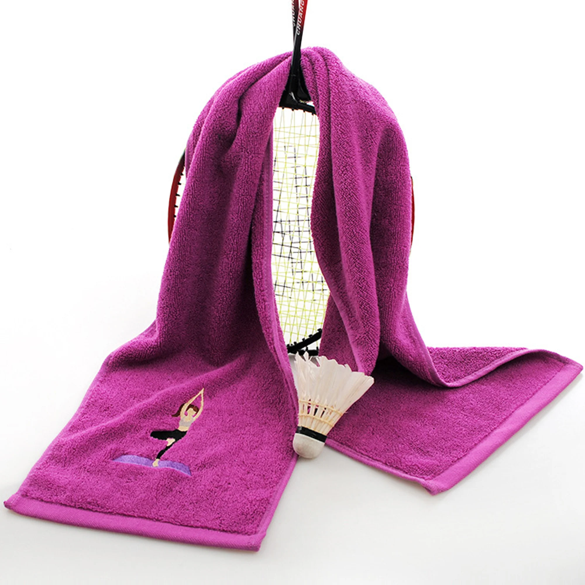 Pure Cotton Sweat-Absorbing Fitness Towel
