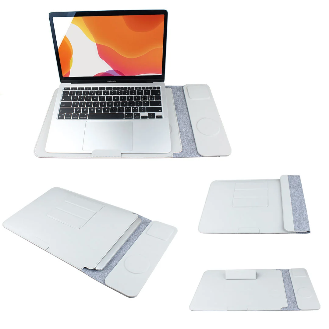 Wireless Charging Laptop Sleeve With Magnetic Closure
