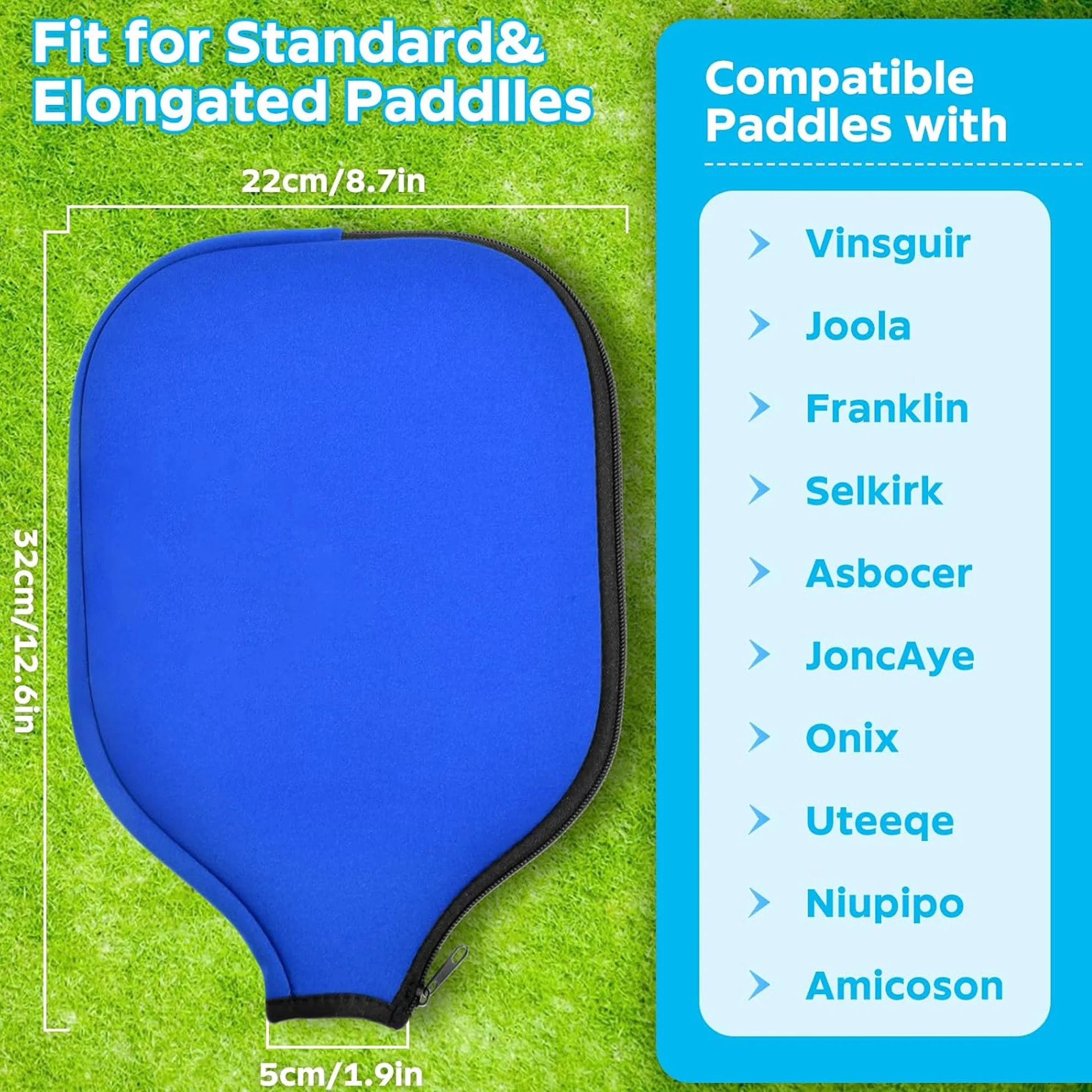 Pickleball Paddle Covers