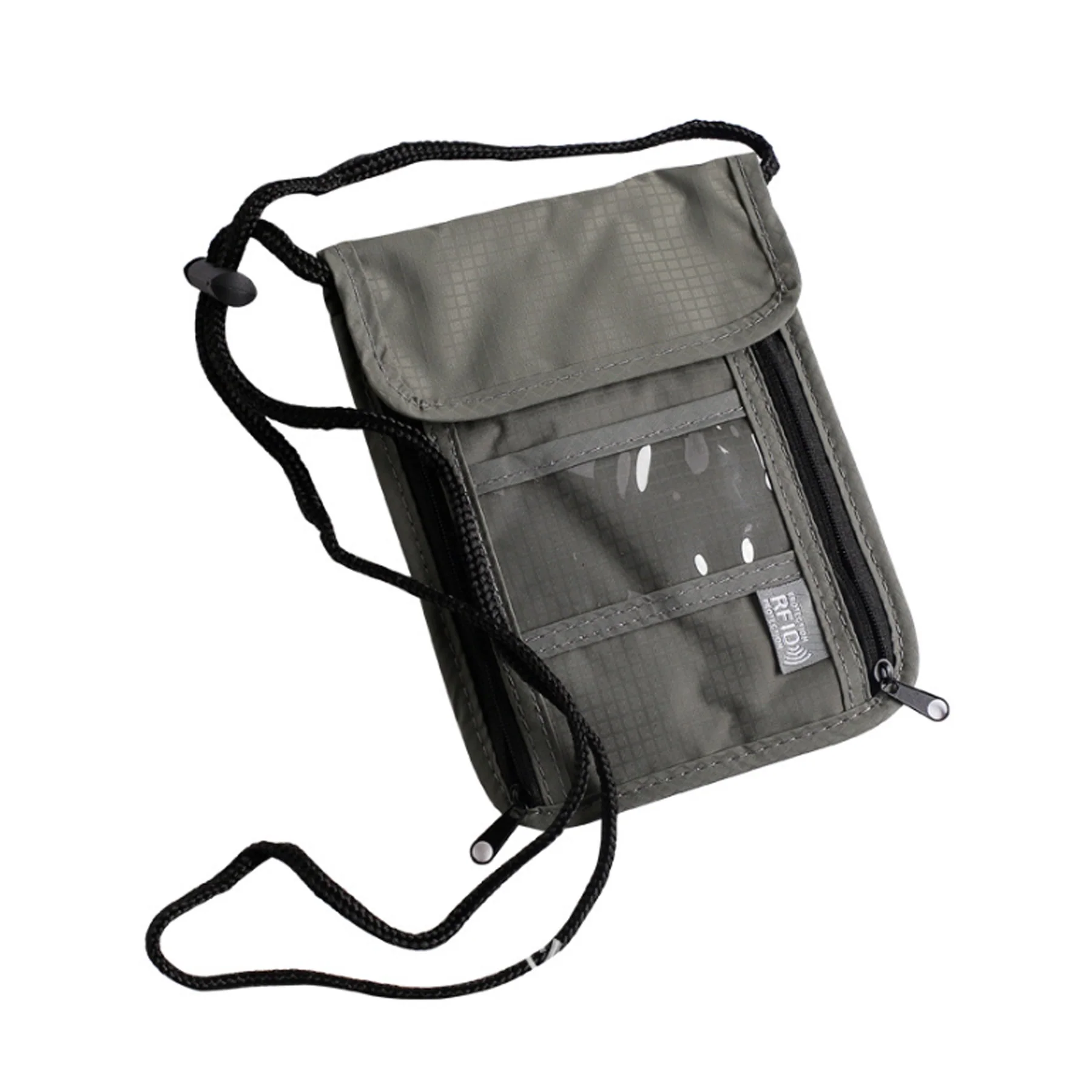 RFID Proof Travel Neck Wallet