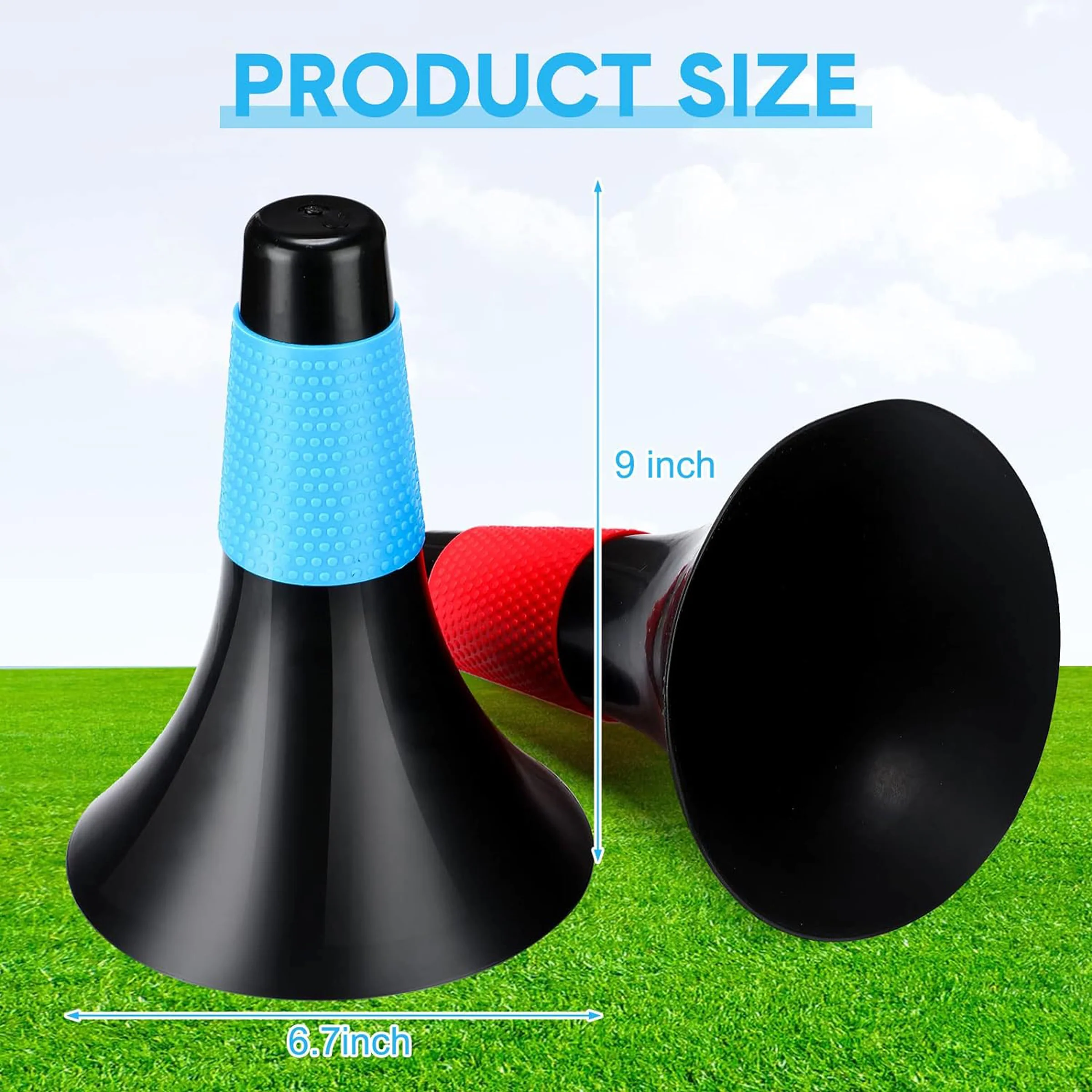 Agility Training Sport Cones 9 Inch Flexible Marker Cones