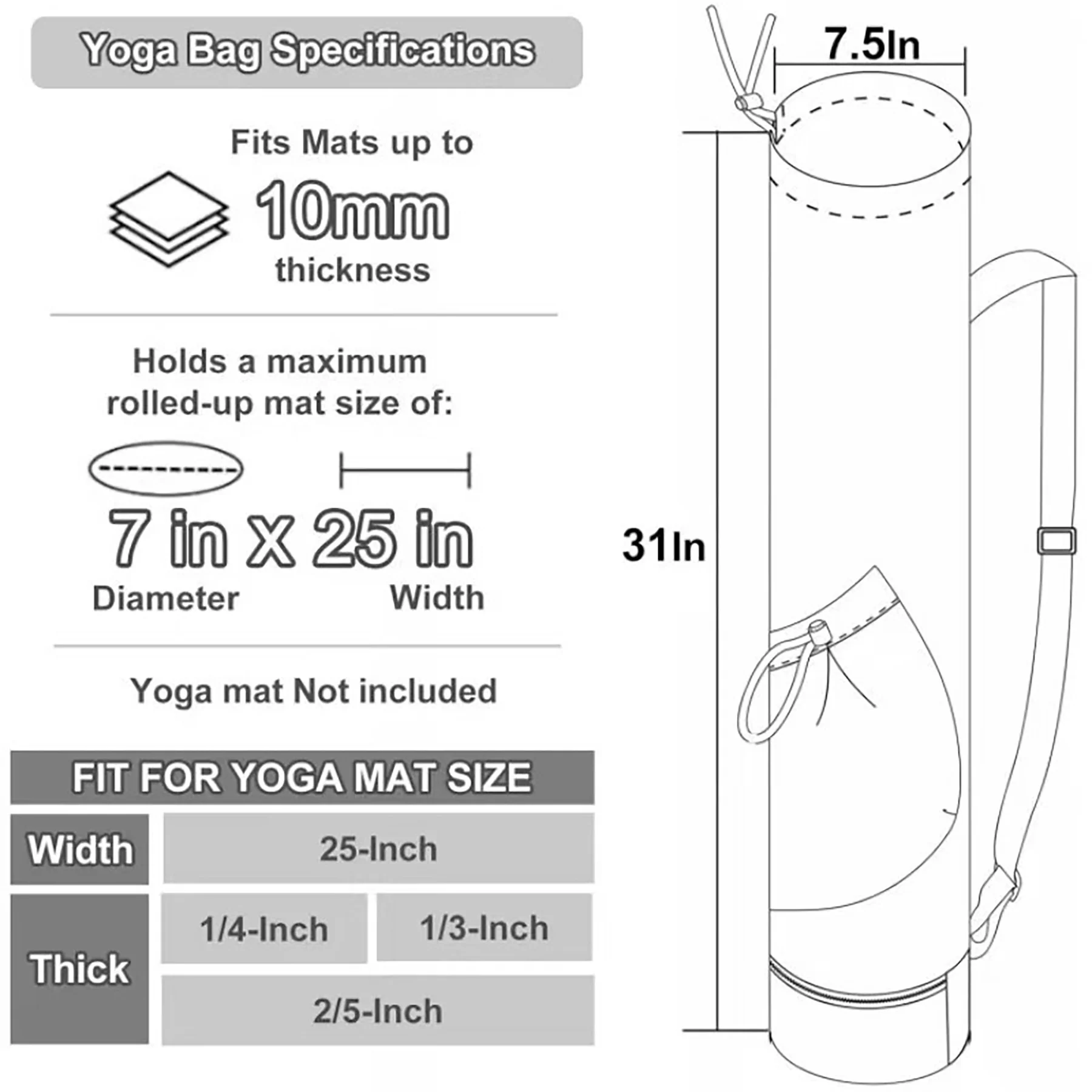 Yoga Mat Bag