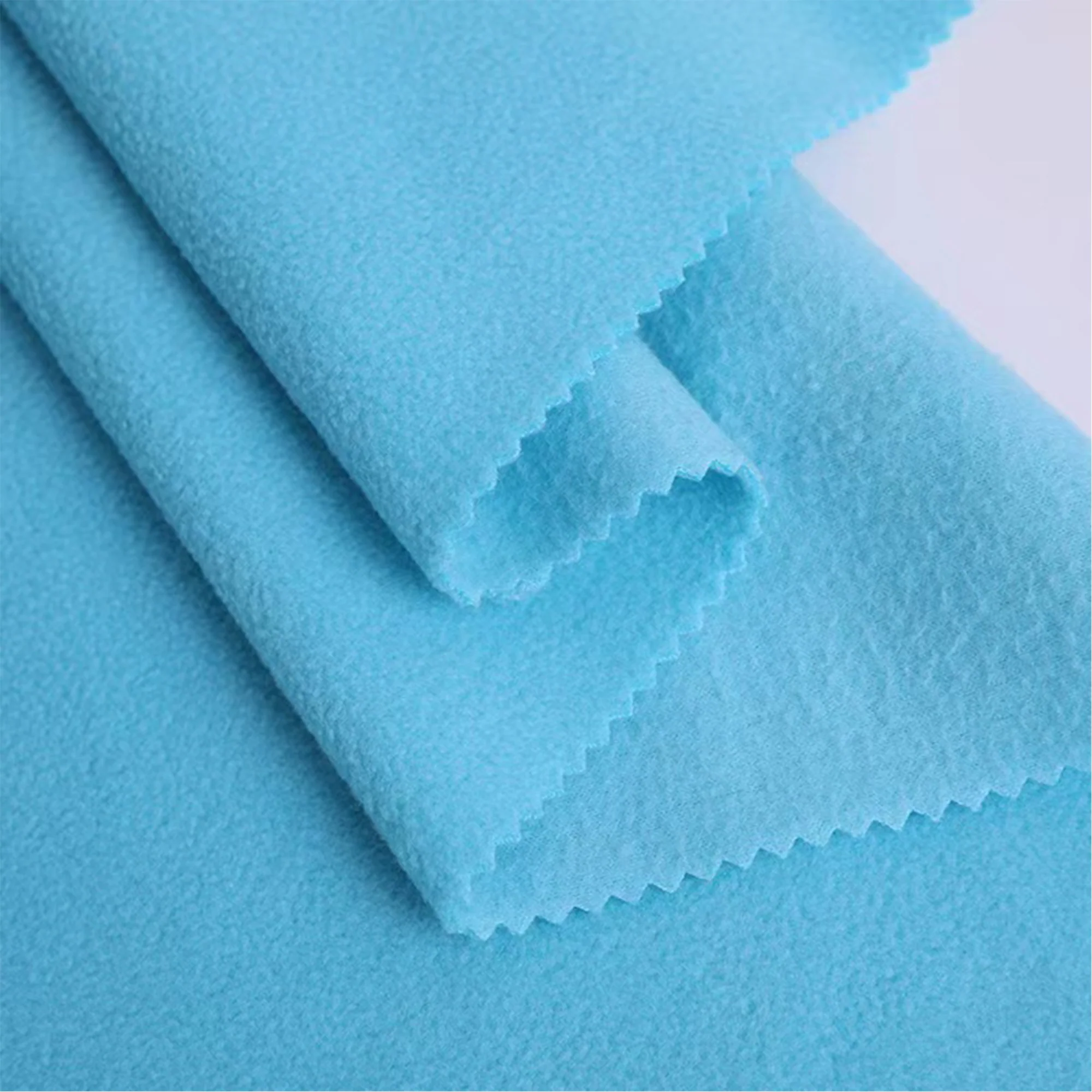 Double Brushed Solid Color Flannel Blanket