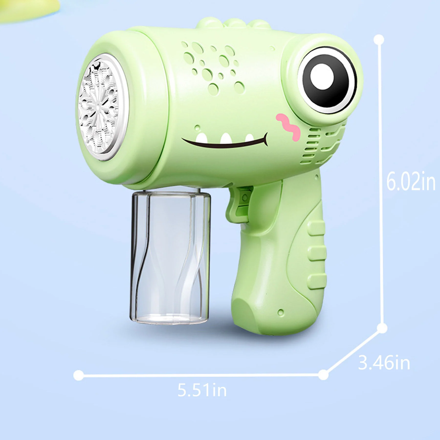 Automatic Dinosaur Bubble Machine for Kids
