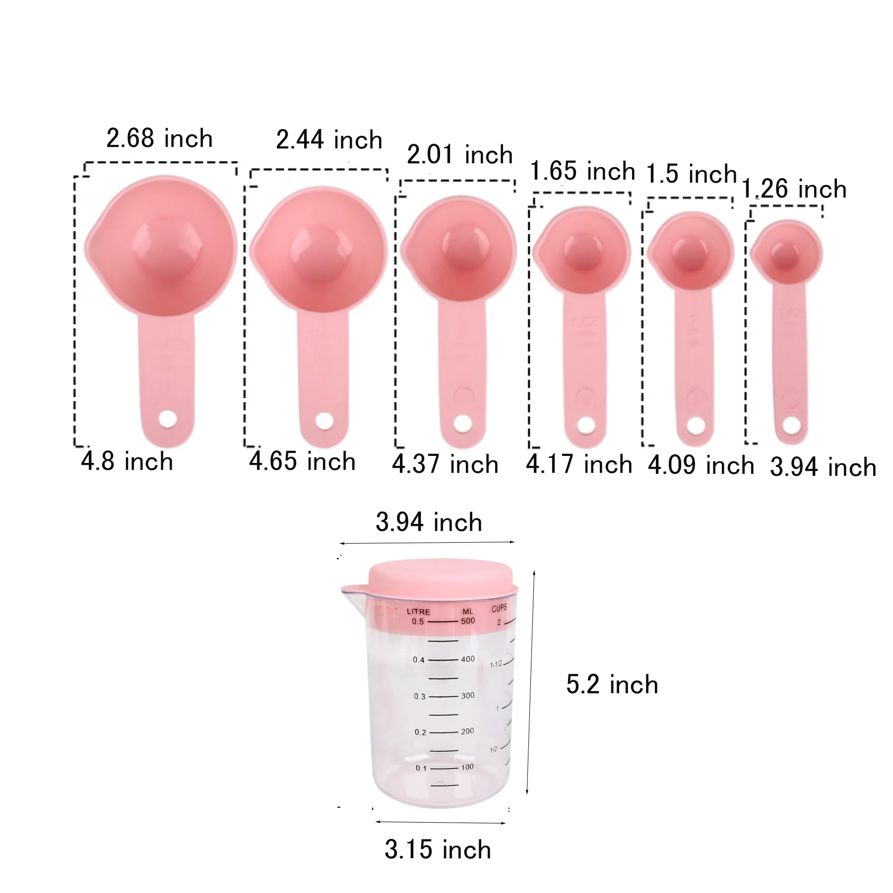 Measuring Cup And Spoon Set