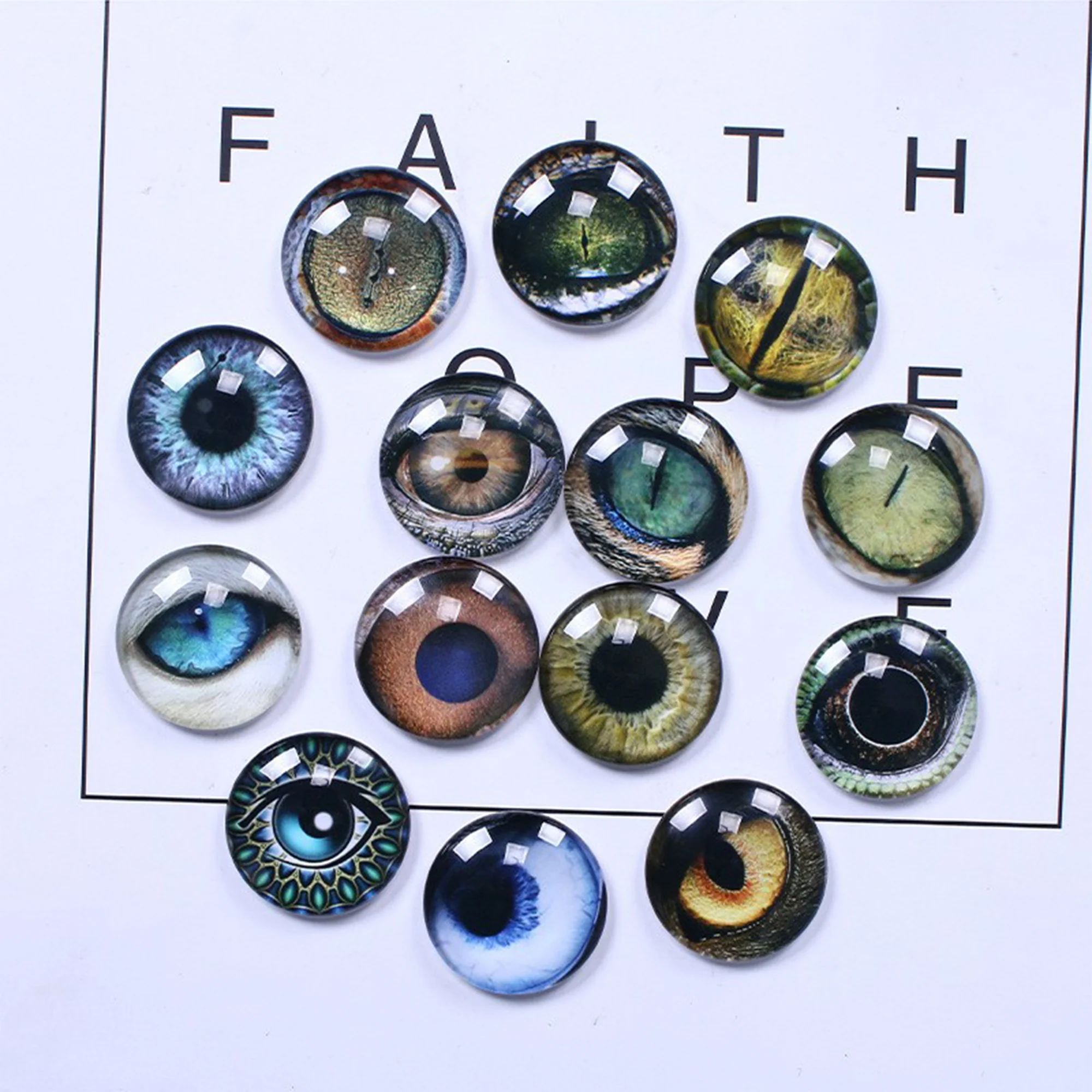 Crystal Glass Fridge Magnet