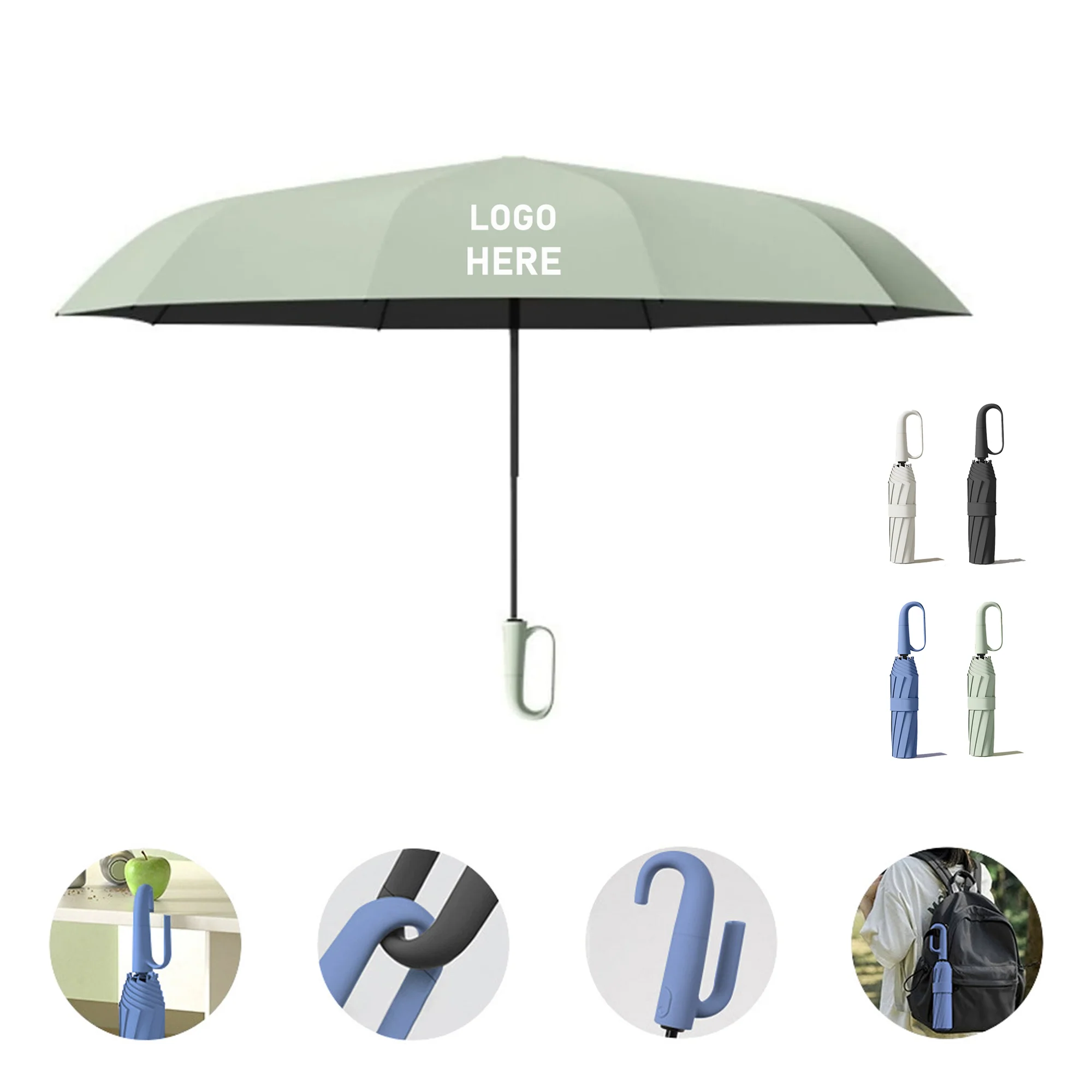 Automatic Ring Handle Umbrella
