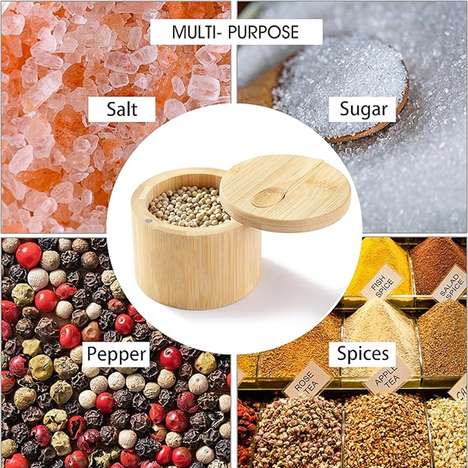 Spice Box With Spoon