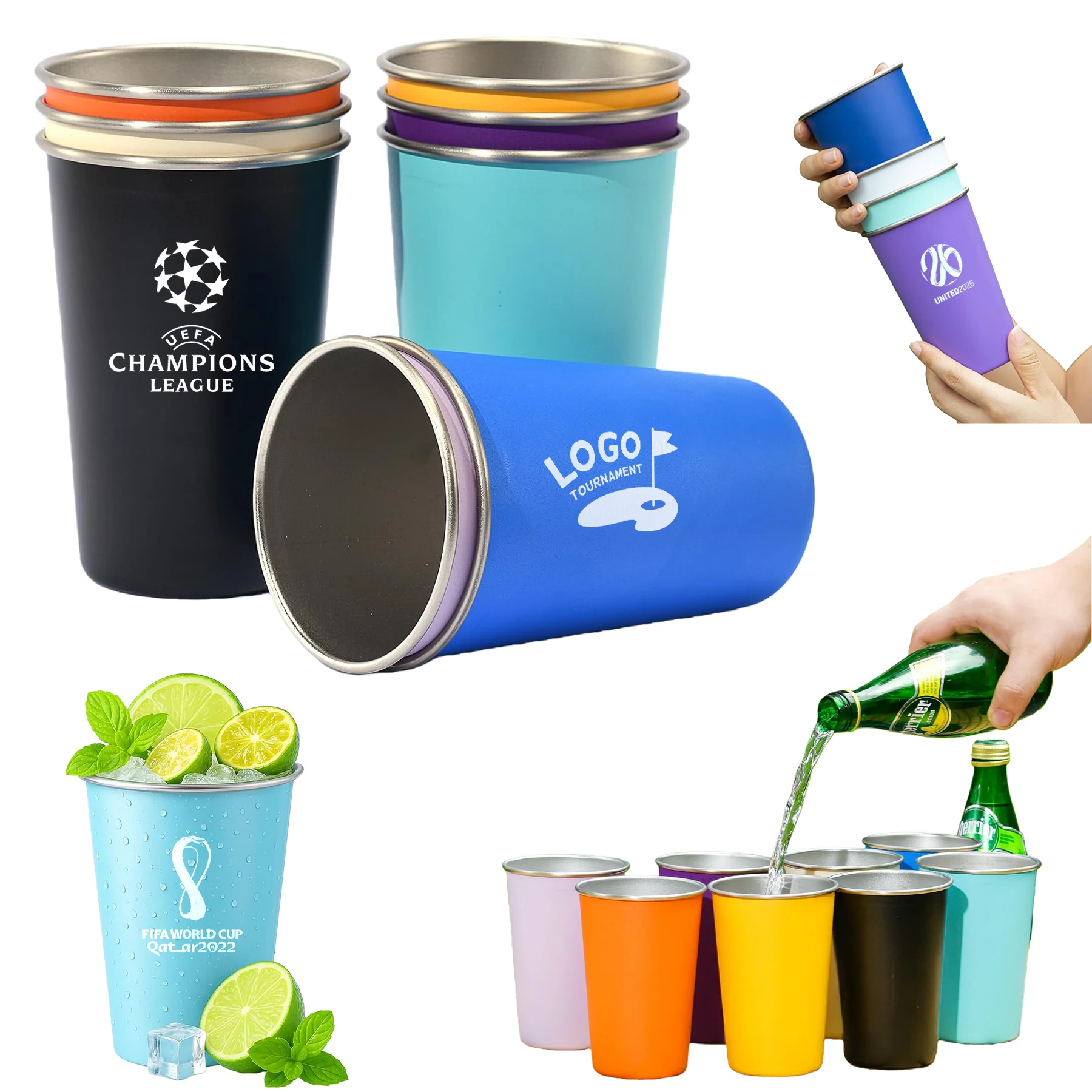 Stainless Steel Cups