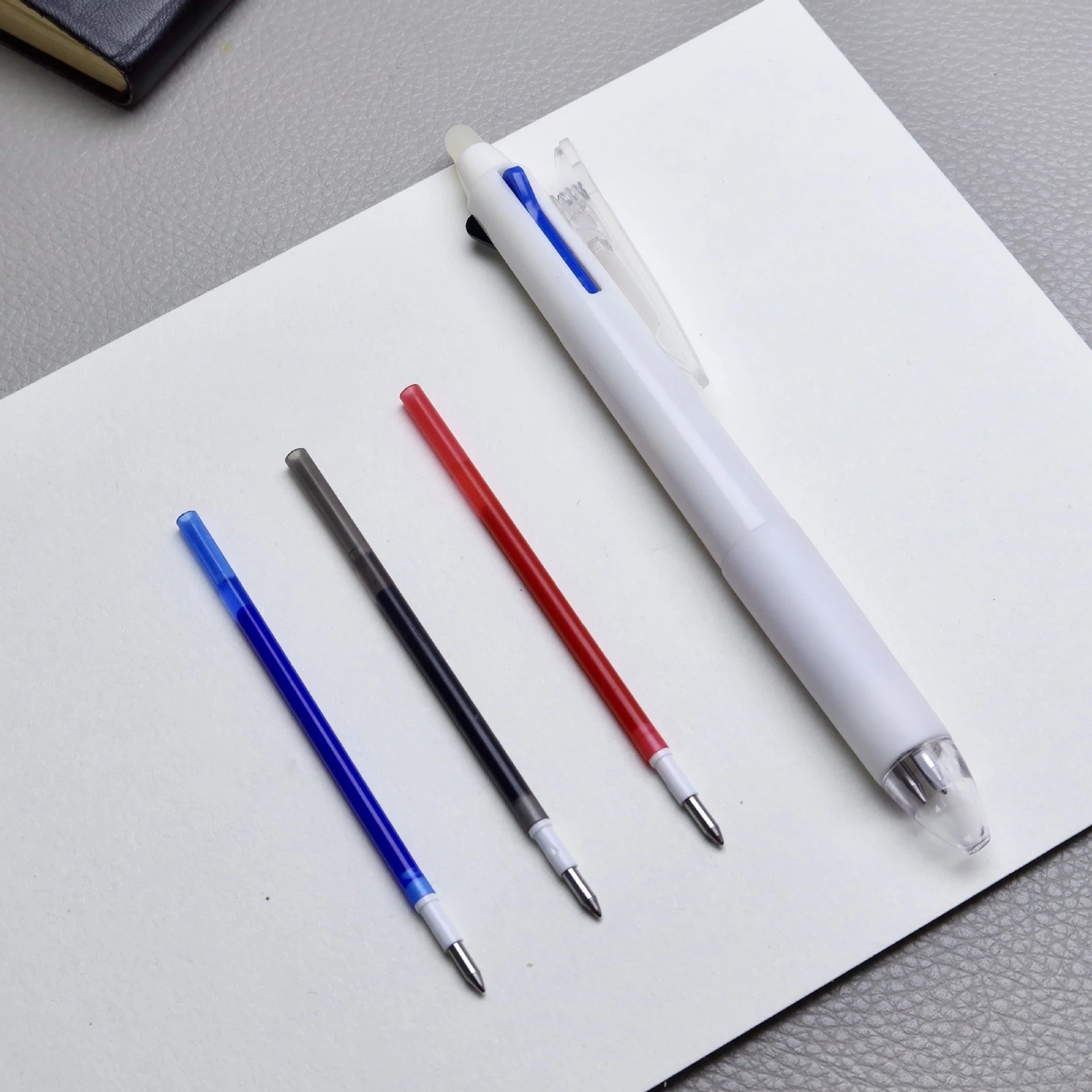 3-in-1 Erasable Multicolor Retractable Pen