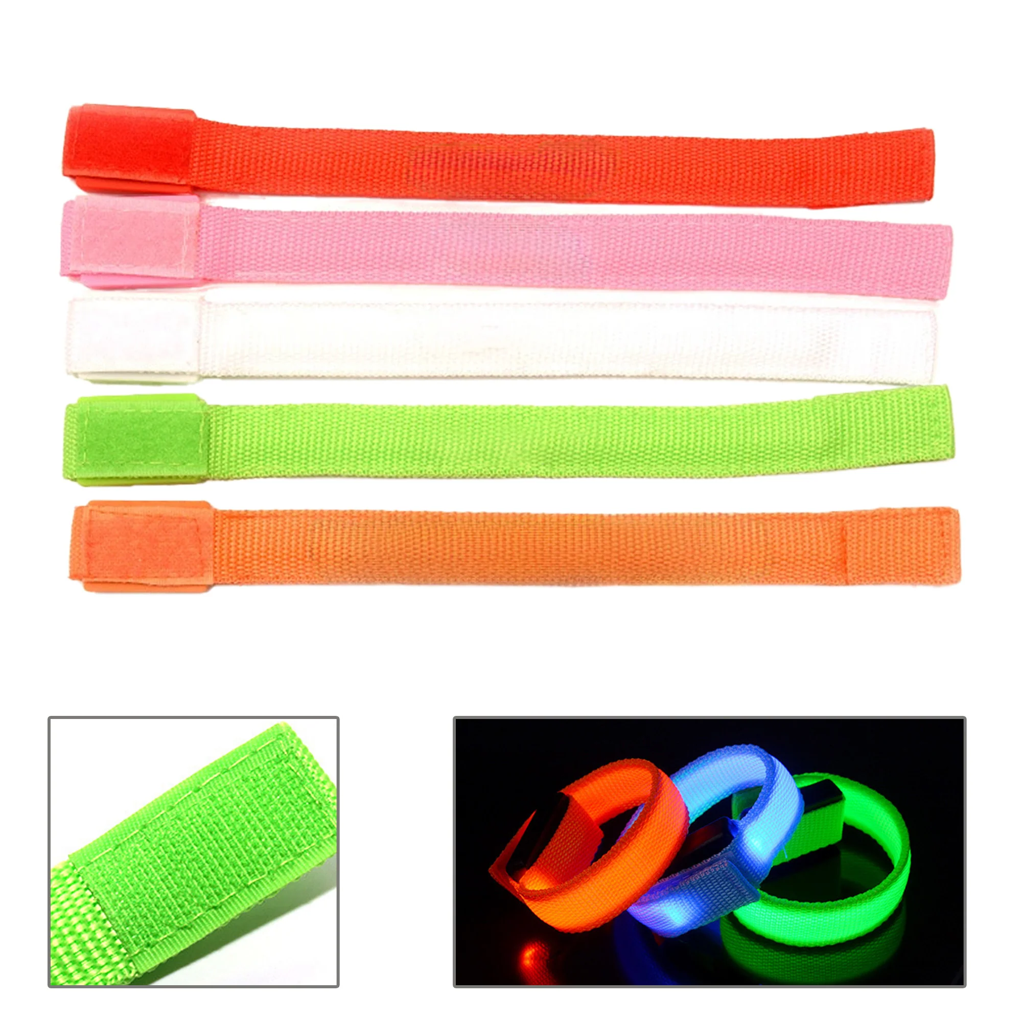 LED Glow Cheer Wristband