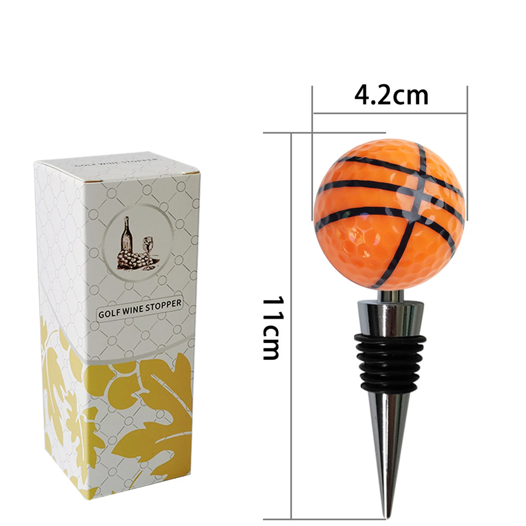 1 PCS Reusable Various Ball Shaped Bottle Stopper